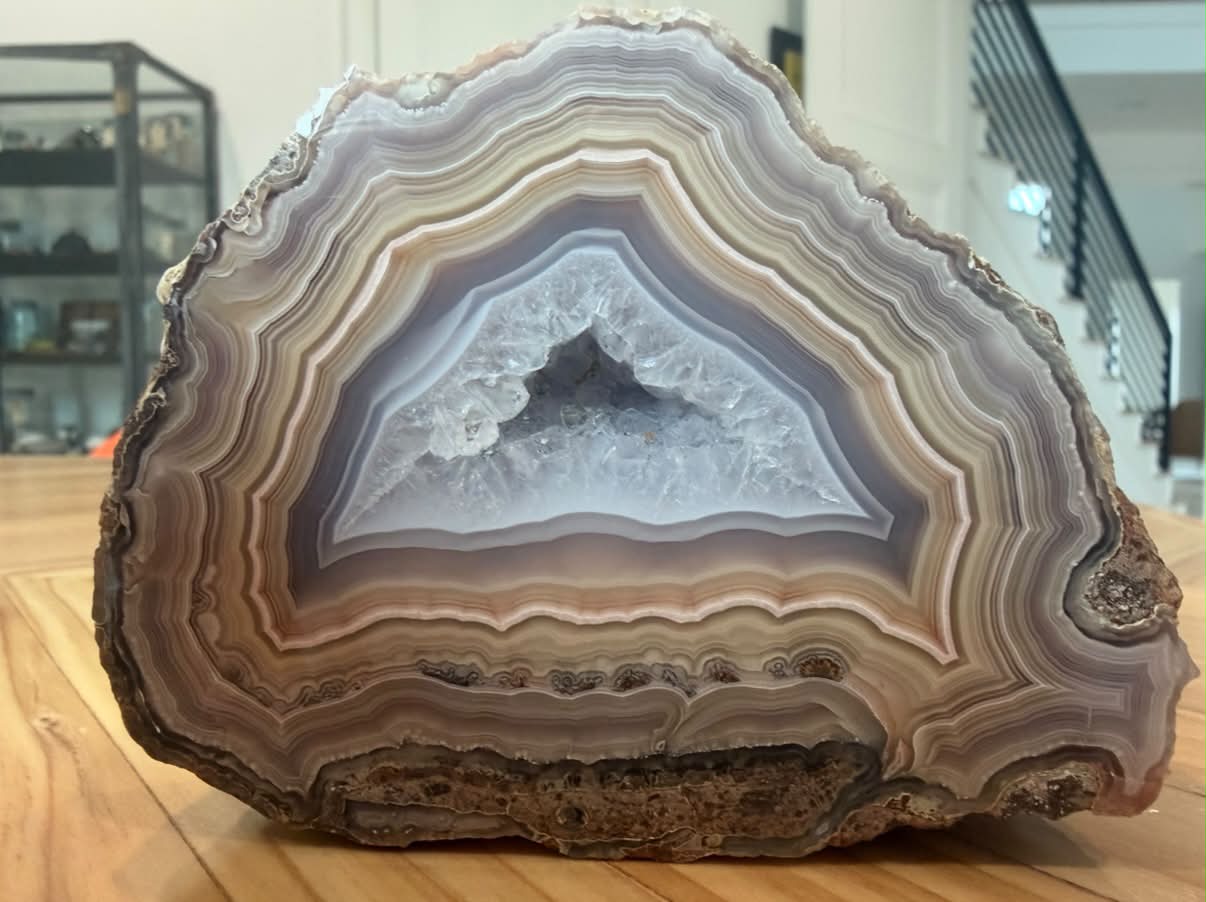 A macro look at a Laguna agate!