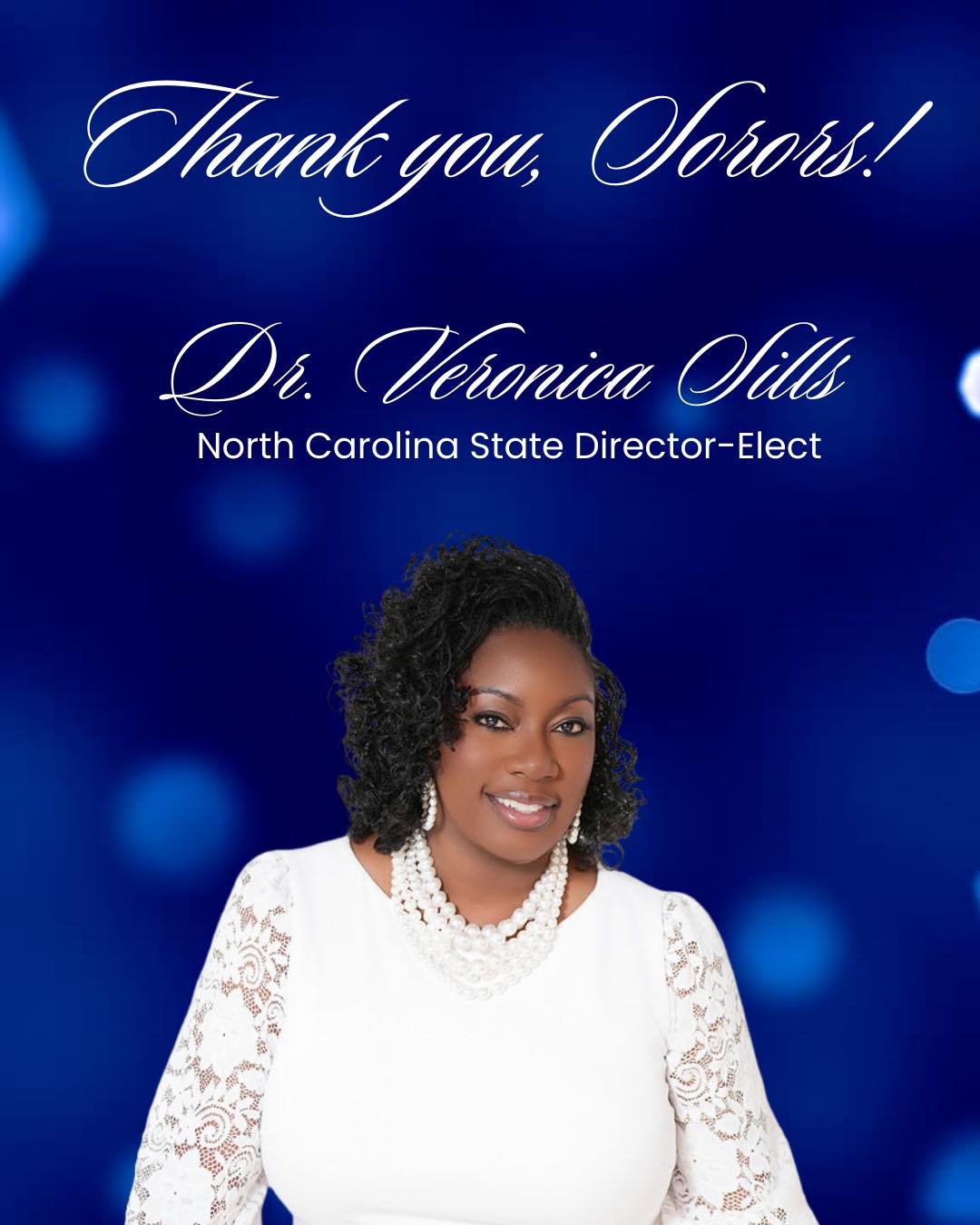 Dr. - I am deeply humbled and grateful to everyone who stood with me ...