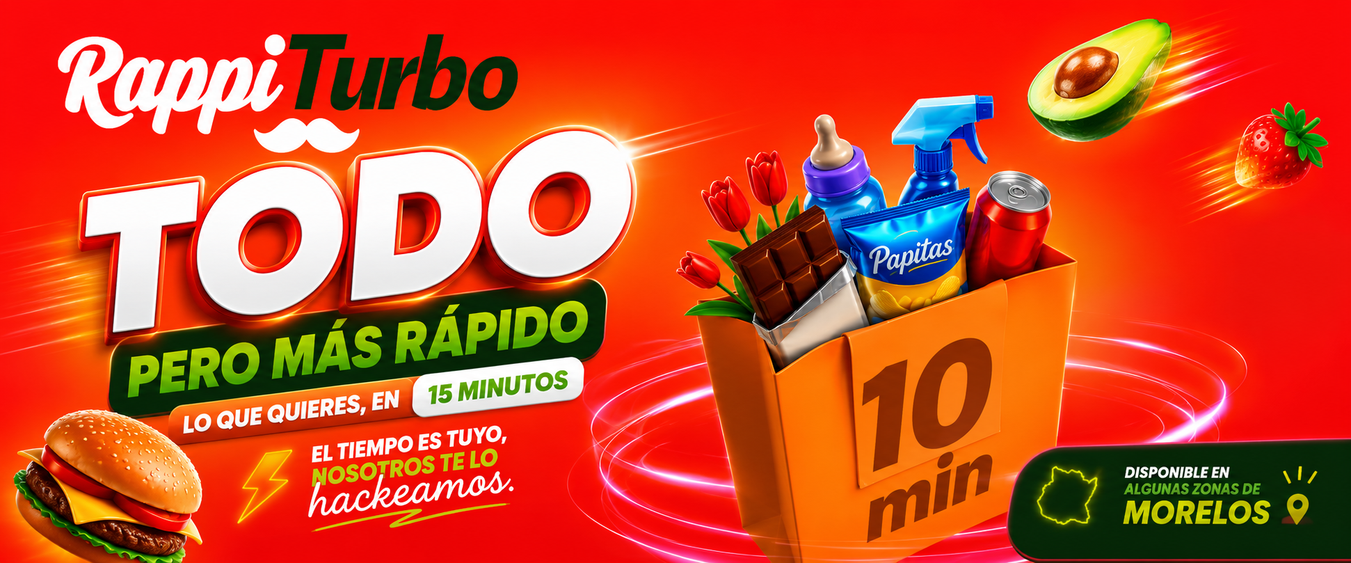 Rappi Turbo Cuerna