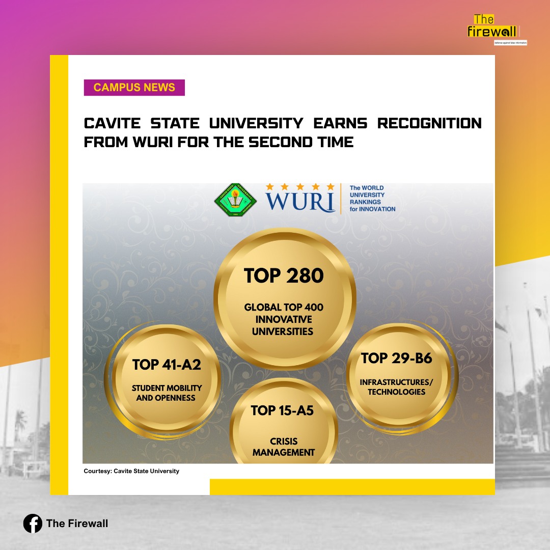The Firewall - CAVITE STATE UNIVERSITY EARNS RECOGNITION FROM WURI FOR ...