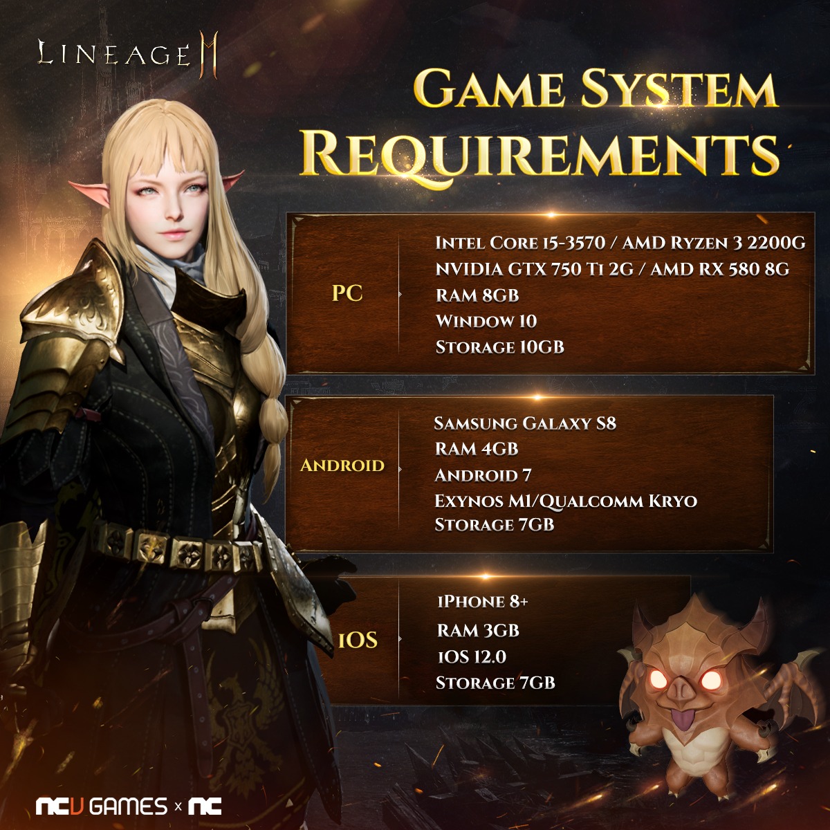 Lineage2M - ⚔️ Lineage2M – Official System Requirements ⚔️ Ready to ...