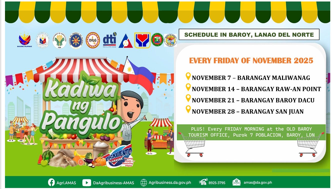 Arriba Baroy - 🌾 KADIWA NG PANGULO SA BAROY! 🇵🇭 📅 Matag... | Facebook