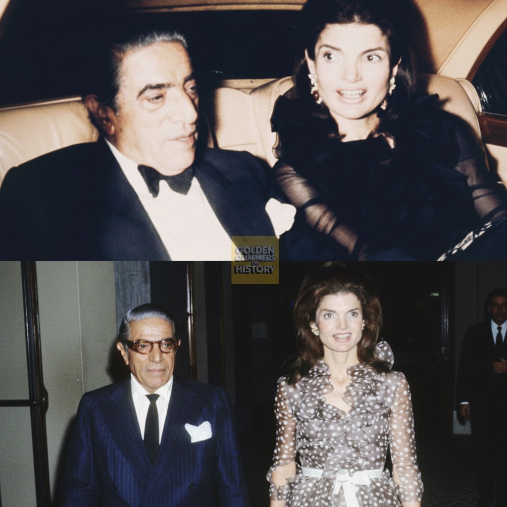 From October 20, 1968, when Jackie Kennedy stood on the private