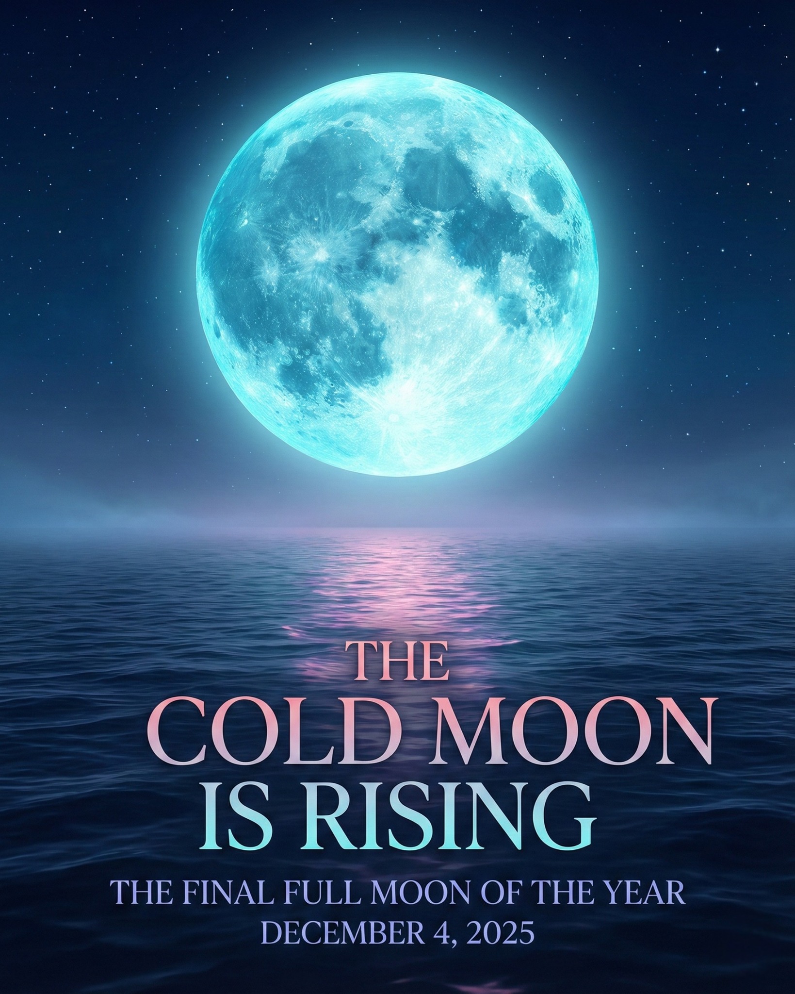 Sky&Earth - The Cold Moon Is Rising: The Final Full Moon of the Year ...