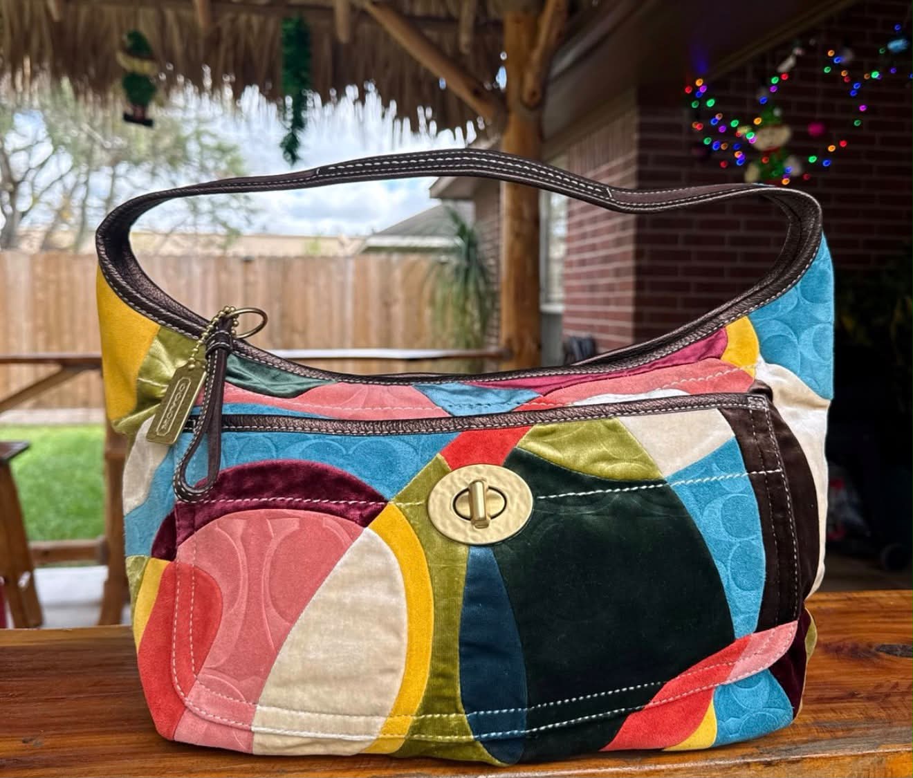 Coach Hobo Patchwork Purses for Sale up to 90% Off: coach 