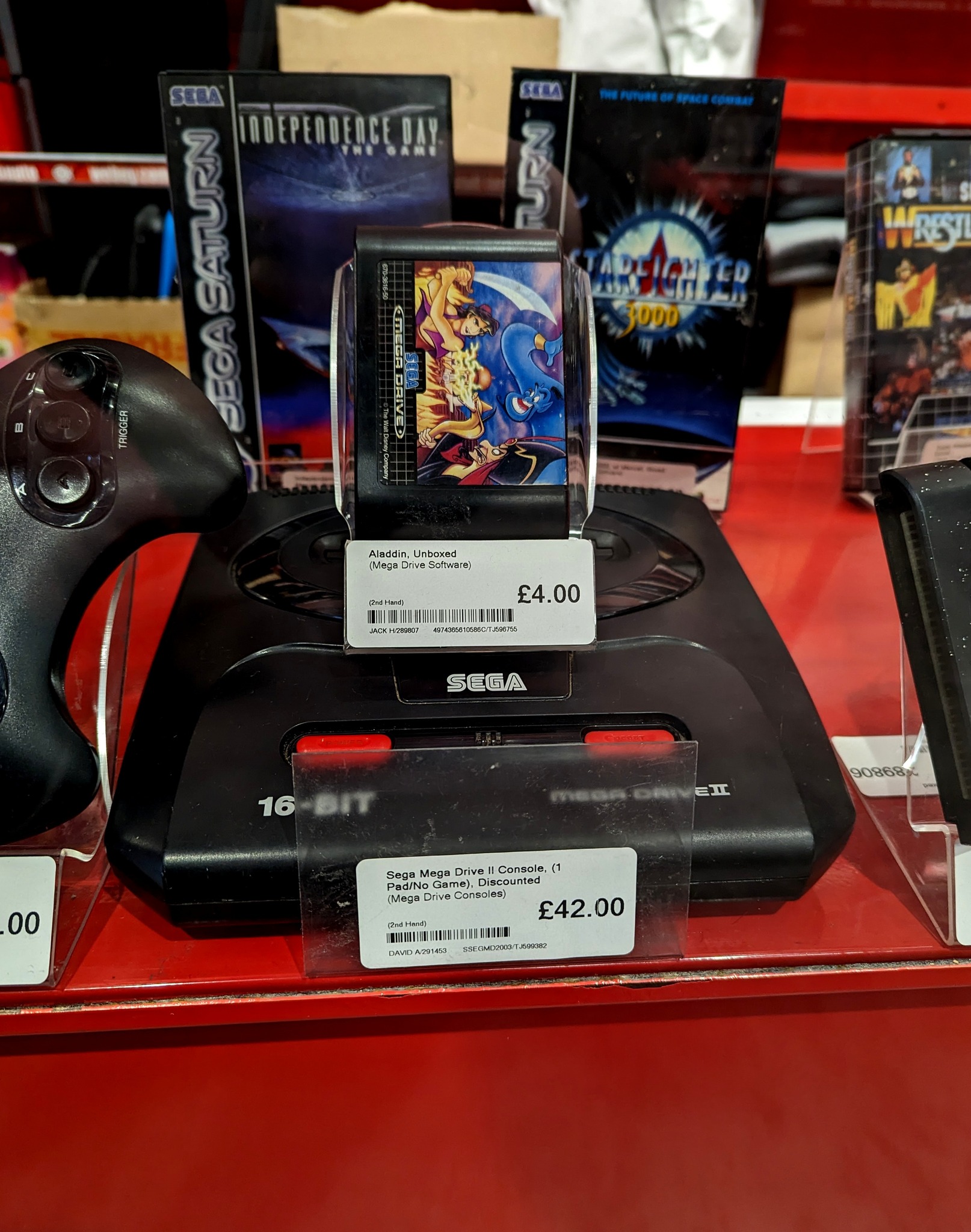 Manette Rétro Atari / Sega Mega Drive - Super Joy - Vintage Et Fonctionnelle - Fabriqué à Hong Kong