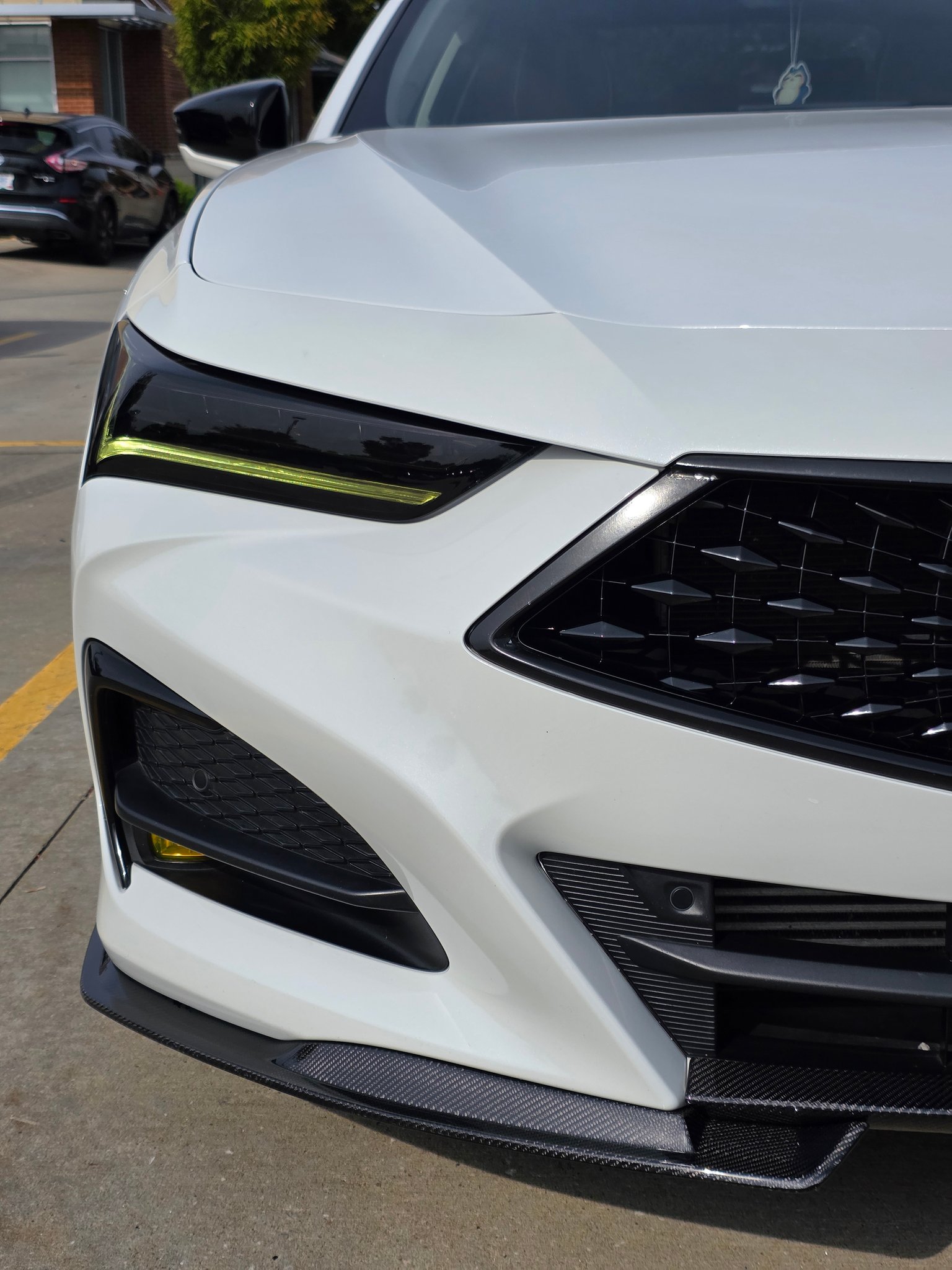 Front Bumper Lip Spoiler Splitter Side Skirt Rear Lip For Acura TL