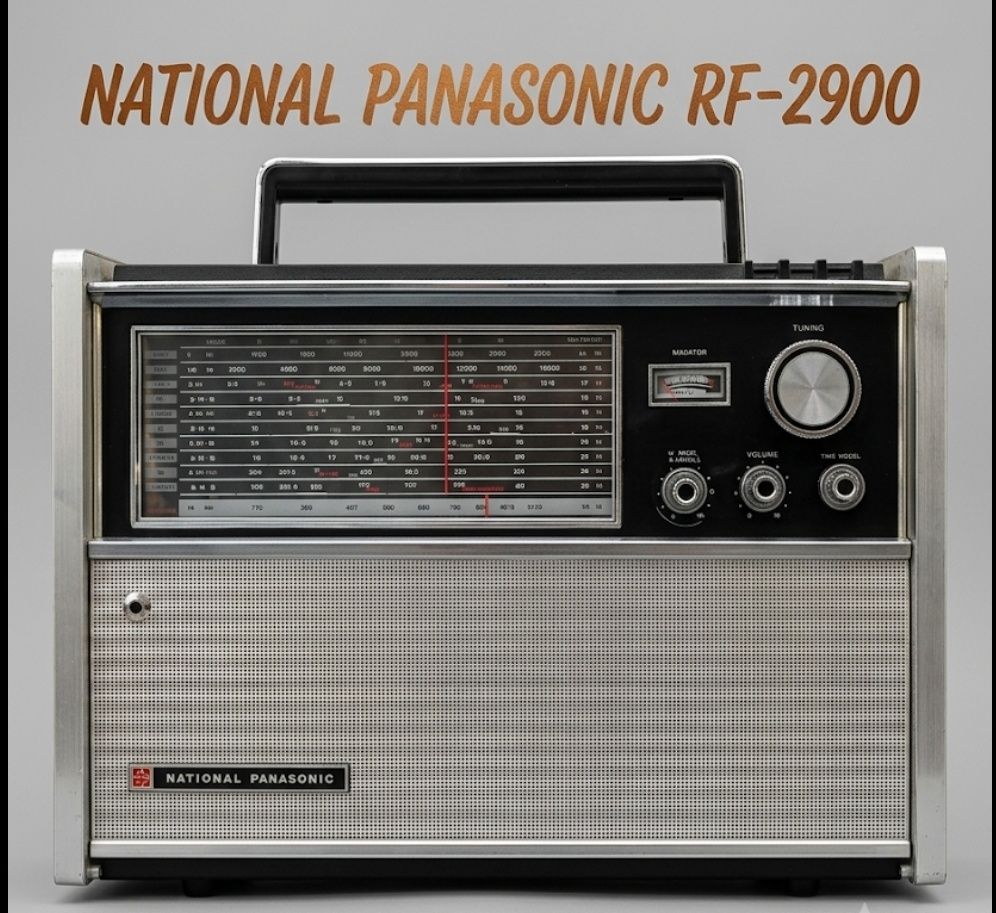 National Panasonic Cougar No. 7 (RF-877) FM Wide Band Radio.