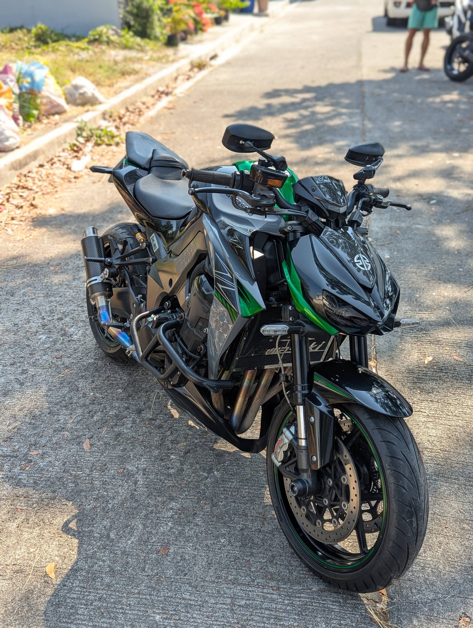2019 Kawasaki Z1000R for sale with upgrades