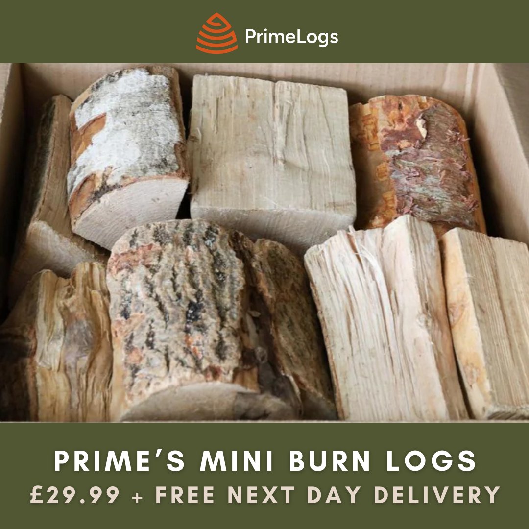 Prime - 🪵 Prime’s Mini Burn Logs Sale 🪵 Just £1.19 per kg! Perfect for ...