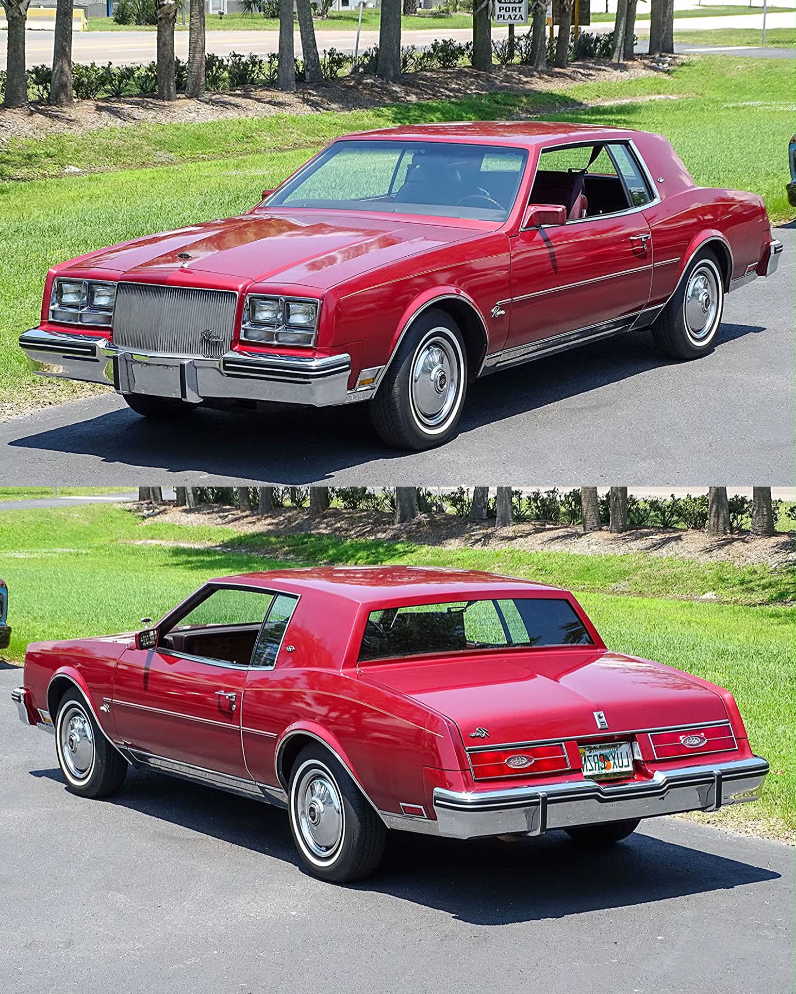 Cherry red Buick riviera on gold 26s 🔥💰🏆🍒 #26s #wetpaint