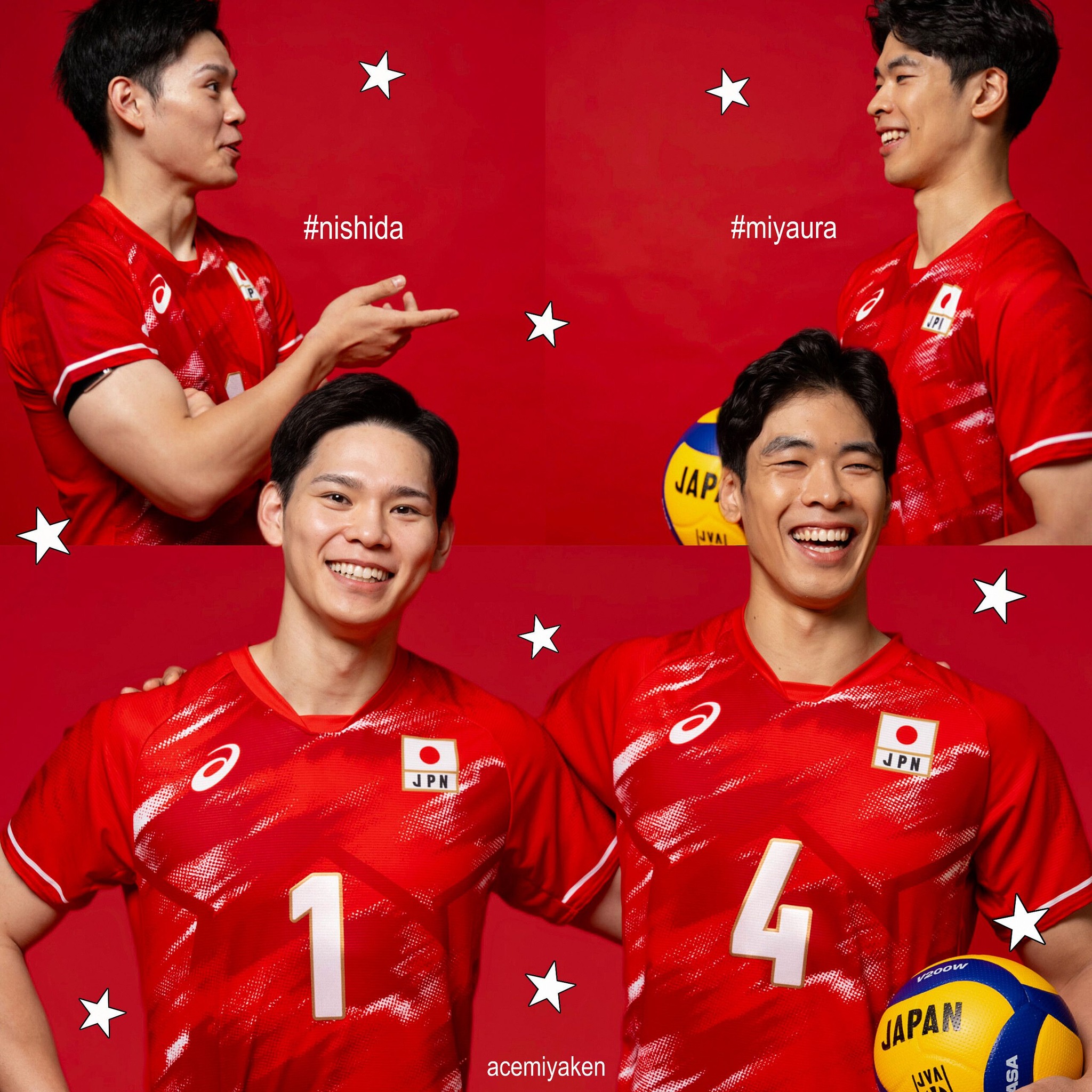 Miyaken - the opposites ???? ( & hubbys) #西田有志 