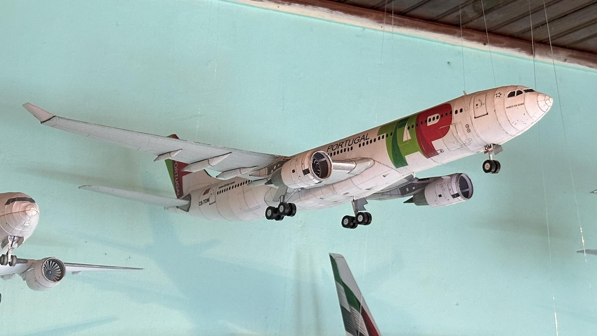 Peach Aviation A320-200 (JA801P) Papercraft Model