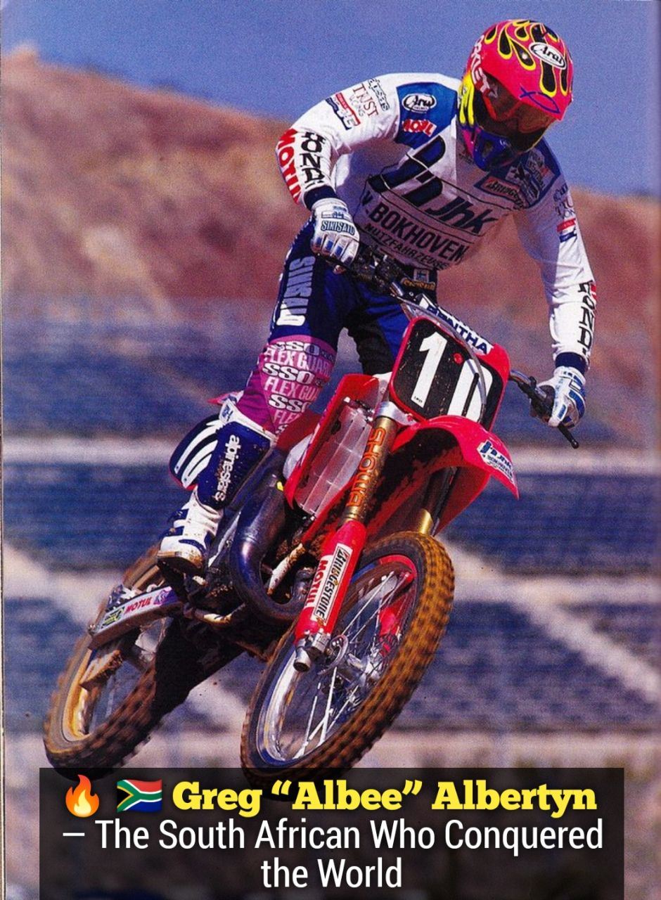 Greg Albertyn's 2000 AMA championship Suzuki RM250