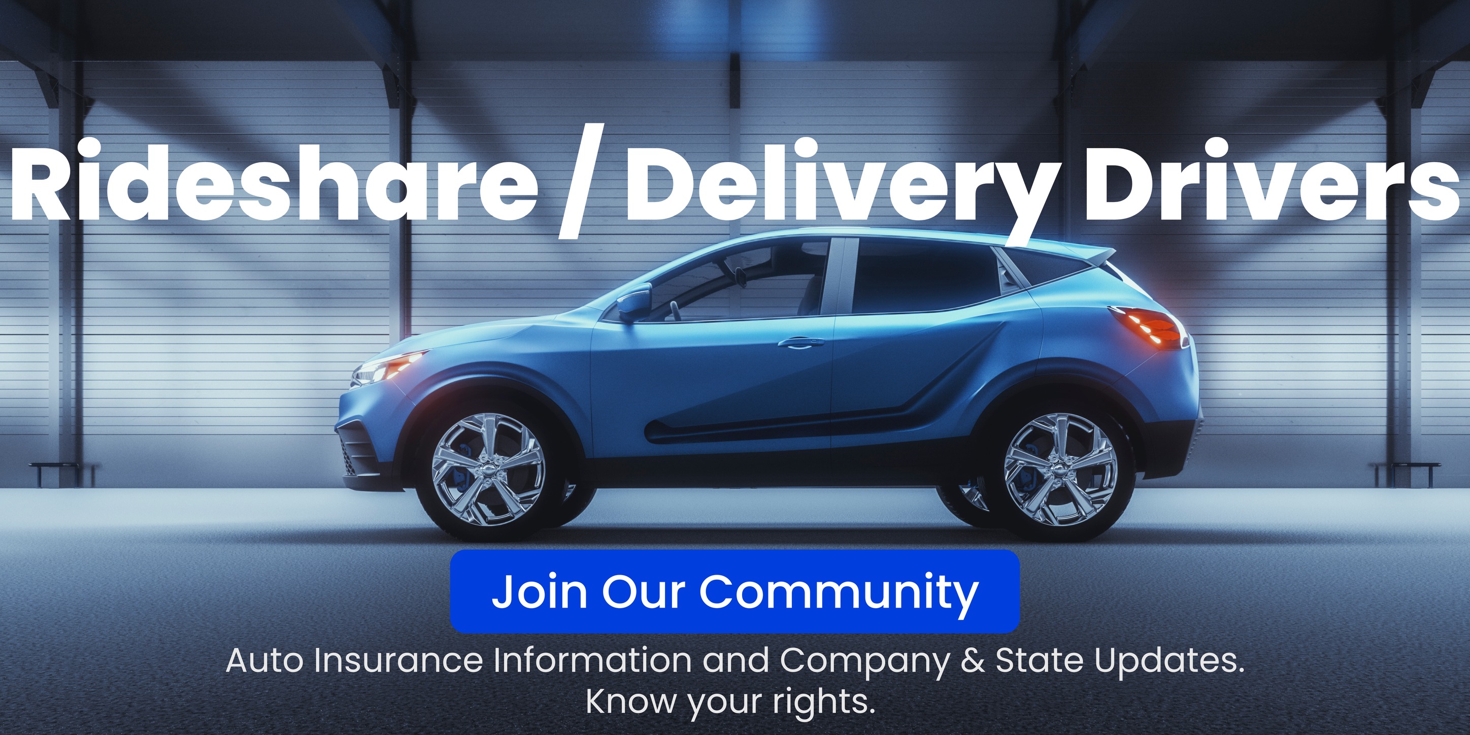 California Delivery / Ride Share Drivers (Uber, Lyft, DoorDash ...