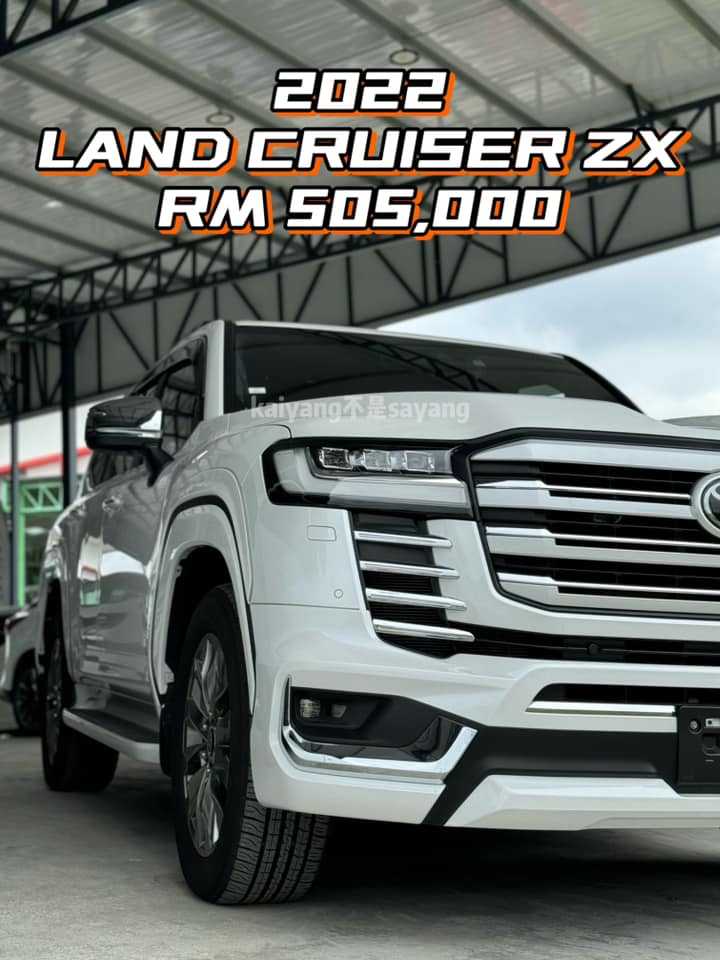 🇲🇾2022 TOYOTA LAND CRUISER ZX 📌 𝟮𝟬𝟮𝟮 𝗧𝗢𝗬𝗢𝗧𝗔 𝗟𝗔𝗡𝗗