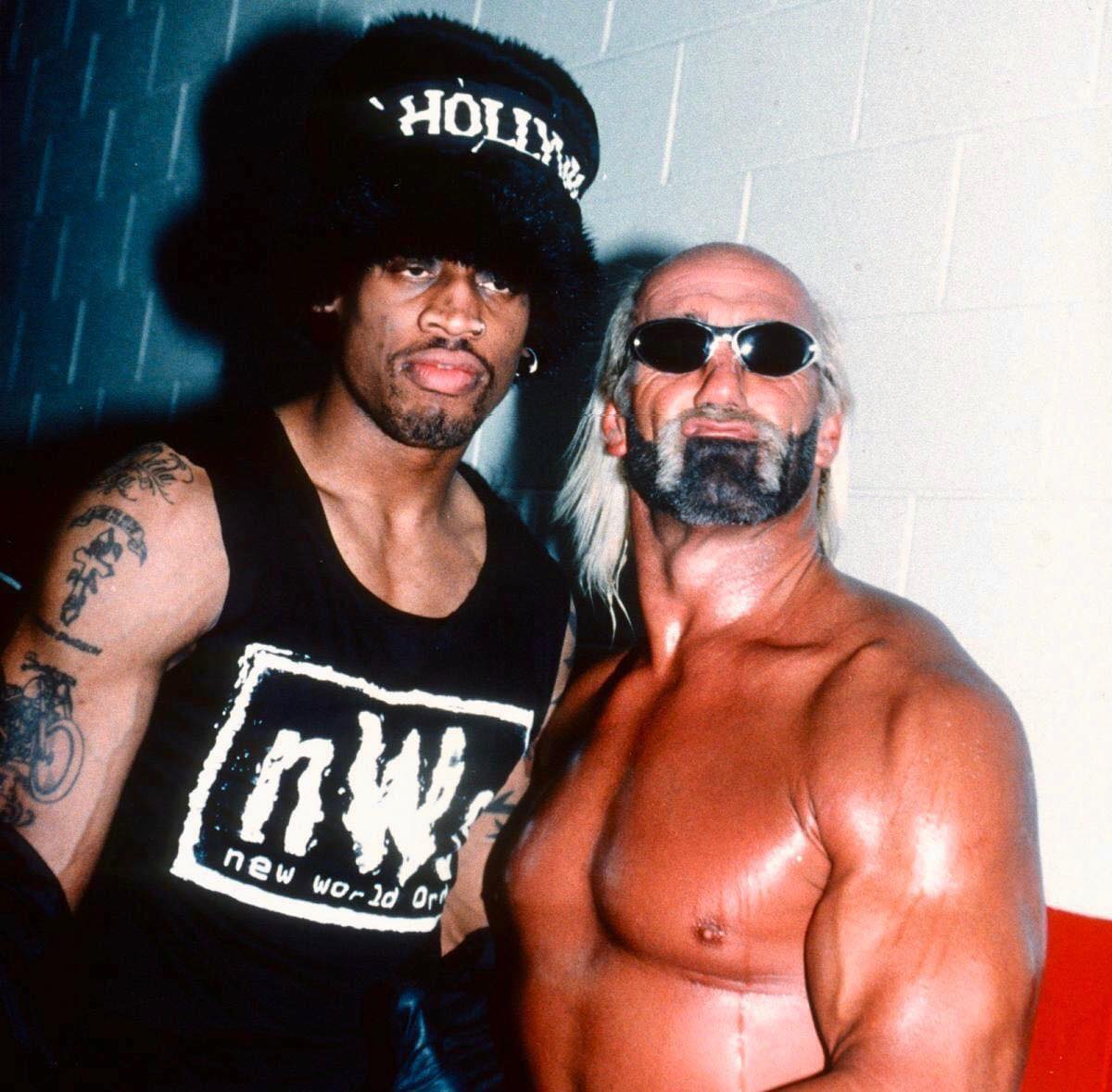 Dennis Rodman & Hulk Hogan (1998)