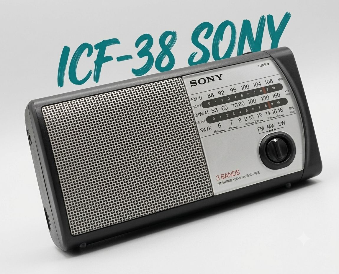 Sony ICF-SW55 Portable Radio Features and Uses
