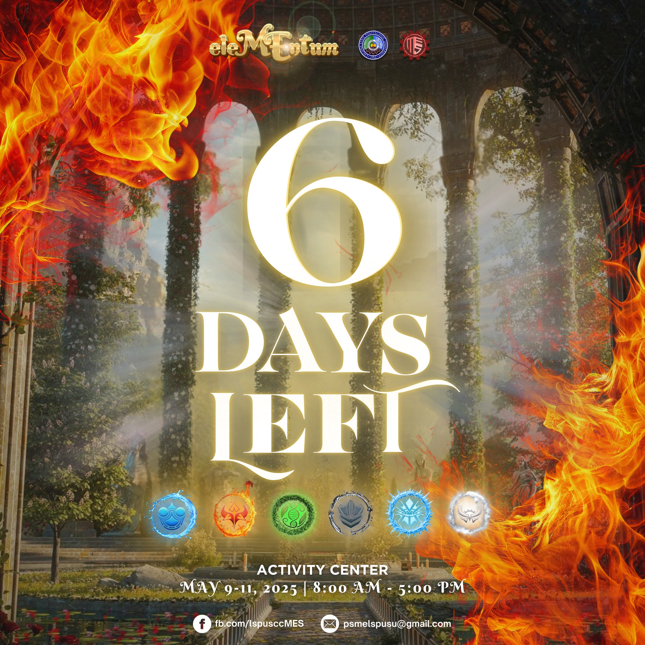 𝟔 𝐃𝐀𝐘𝐒 𝐓𝐎 𝐁𝐋𝐀𝐙𝐄... - LSPU SCC Mechanical Engineering Society | Facebook