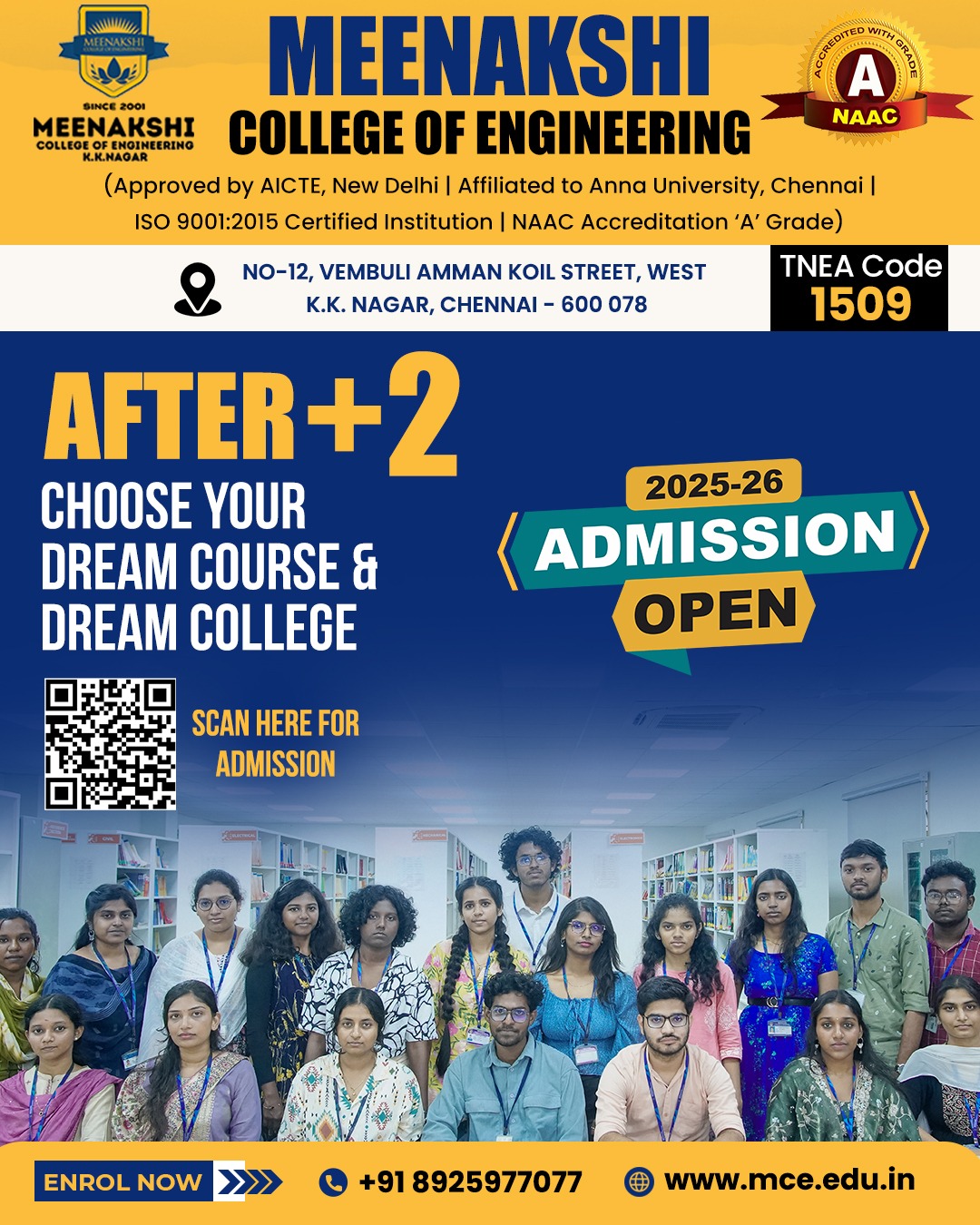 MCE - 🎓 After +2? It’s time to choose your dream course & dream college ...