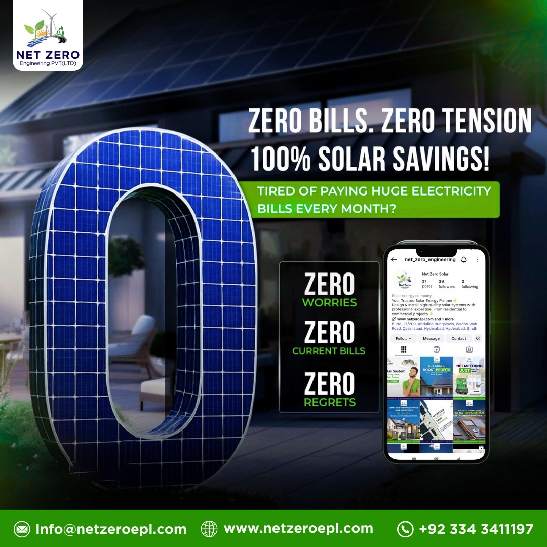 Net Zero Engineering Pvt Ltd | Karachi