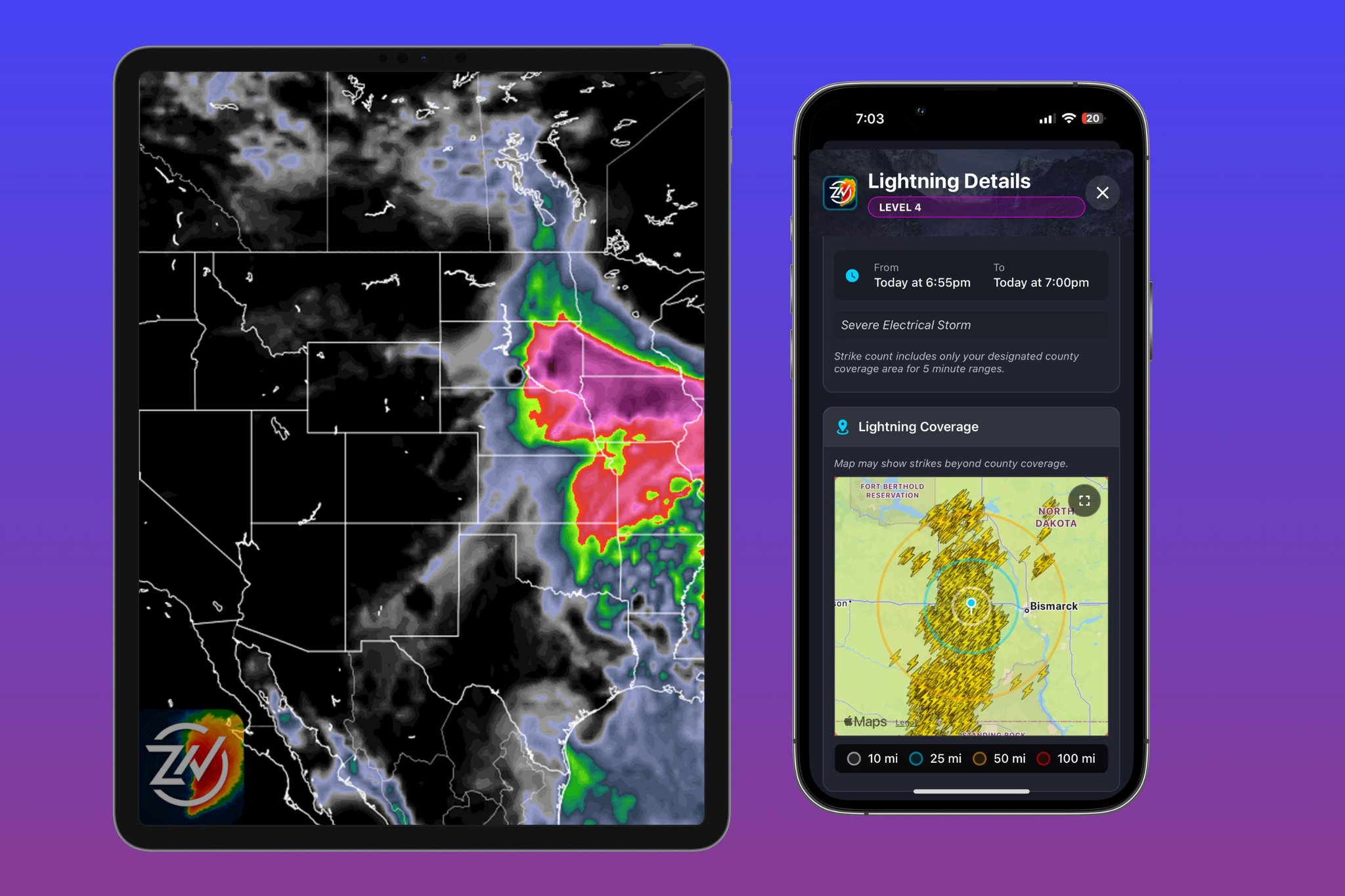 ZoneWatch - Setups like these make free weather apps fail miserably ...