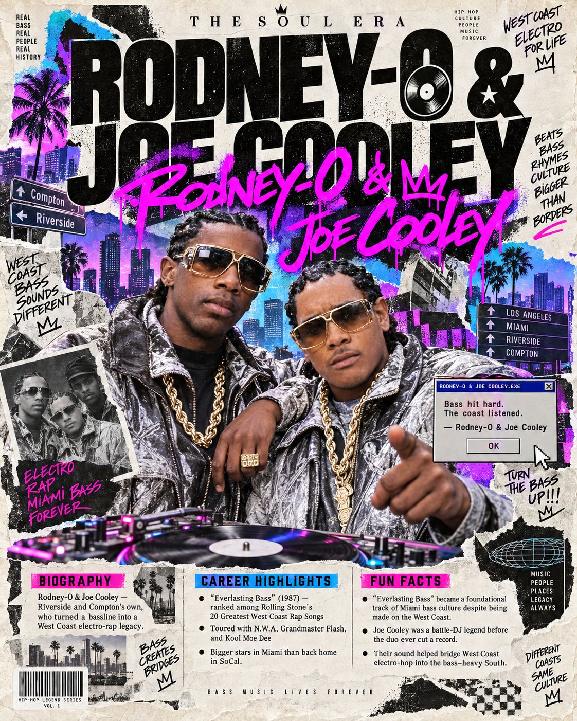 Rodney-O & Joe Cooley American rap group