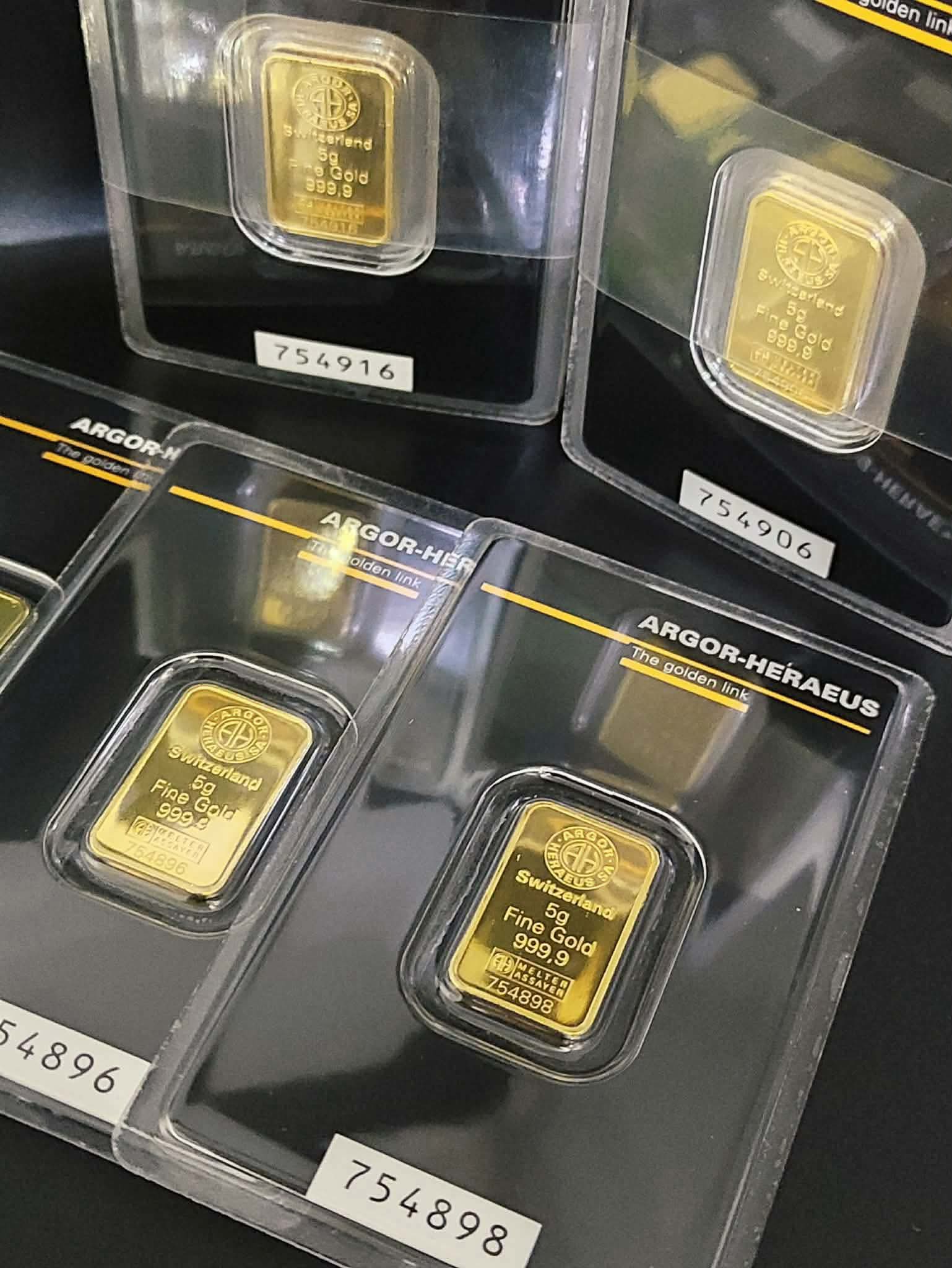 24K ARGOR-HERAEUS GOLD BAR ‼️