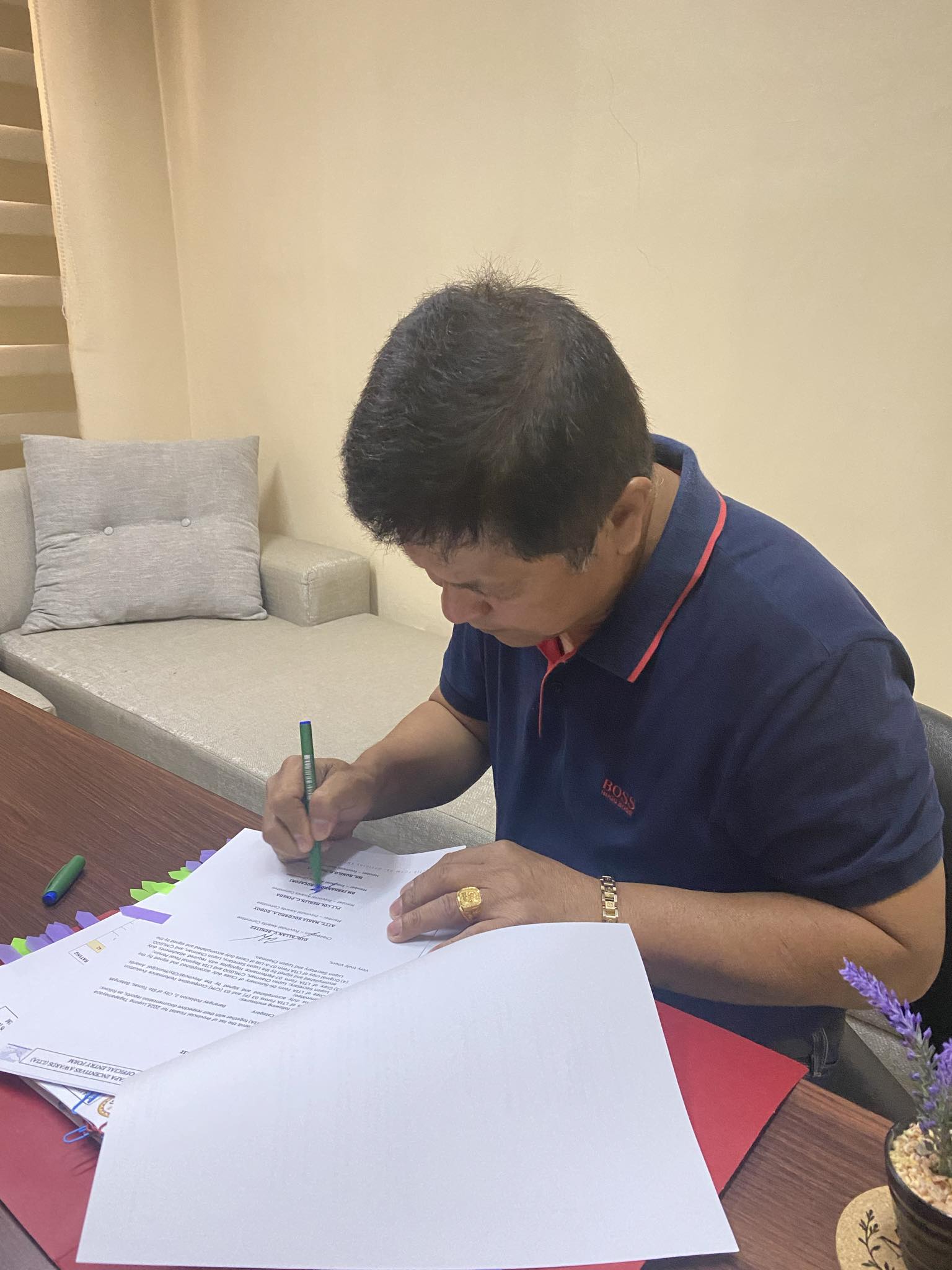 IN PHOTOS:... - Boardmember Fernando Rocafort/PLnb President