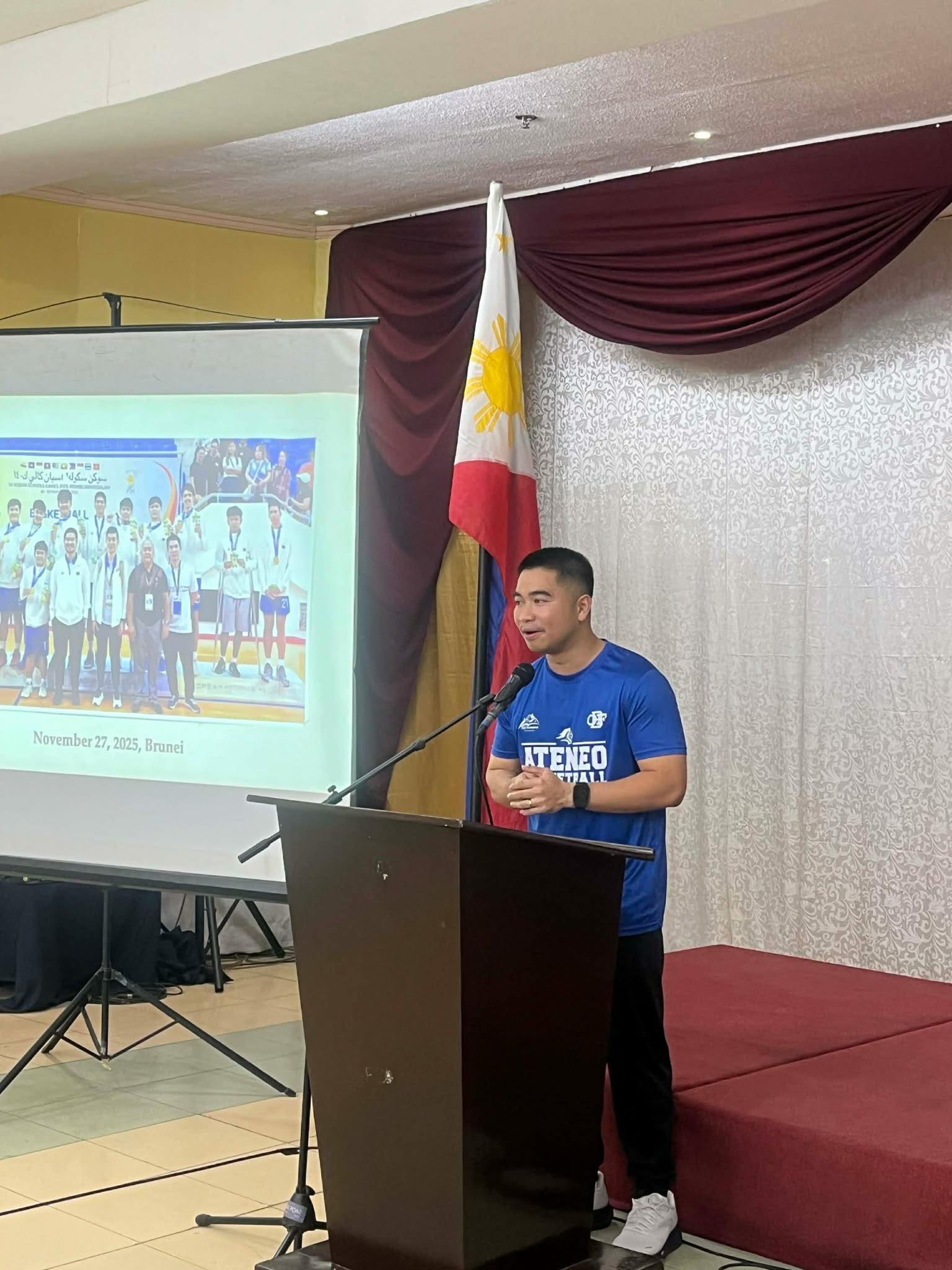 COACH - I was once just a simple coach from Ateneo de Davao, giving my ...