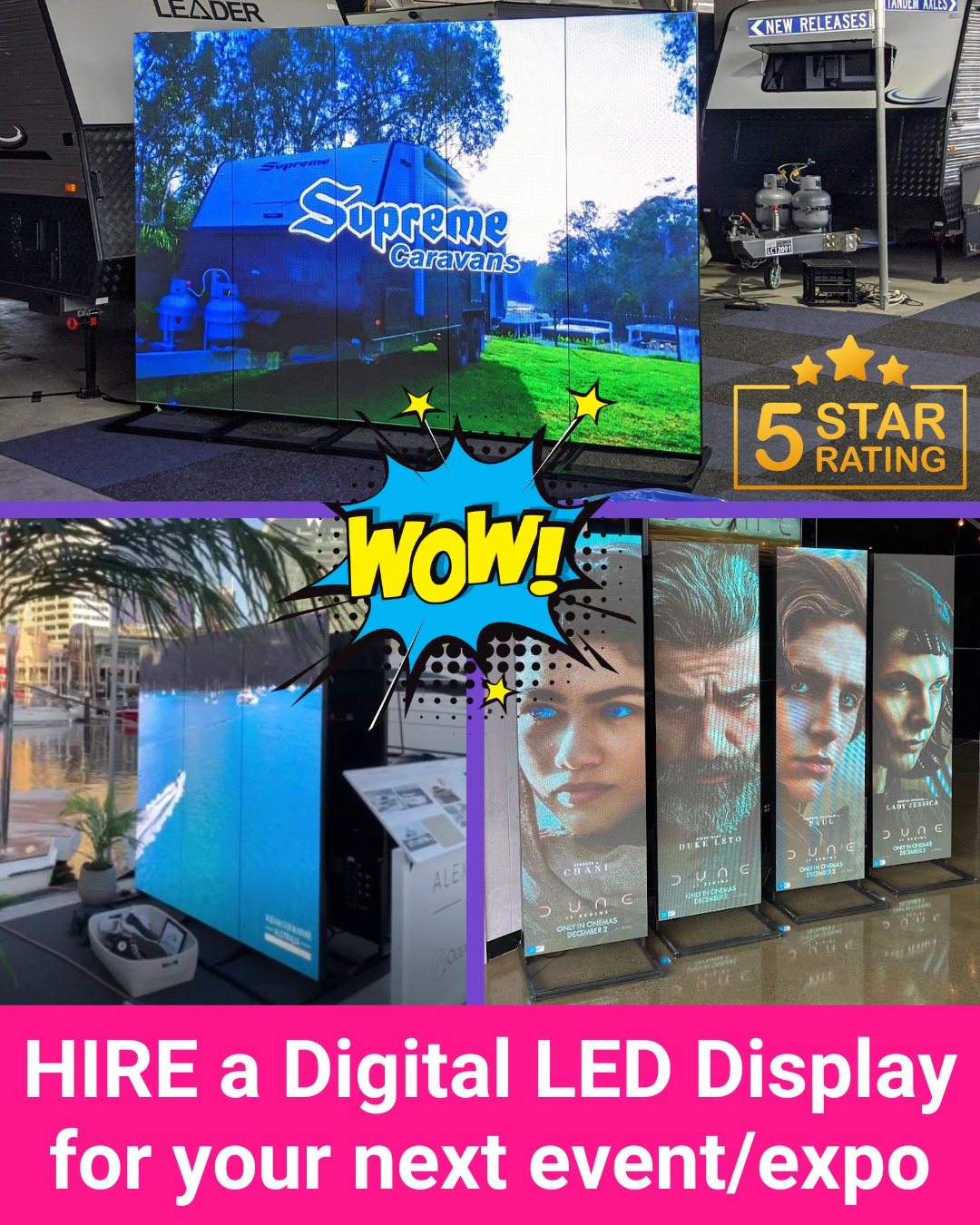 Event Video Displays