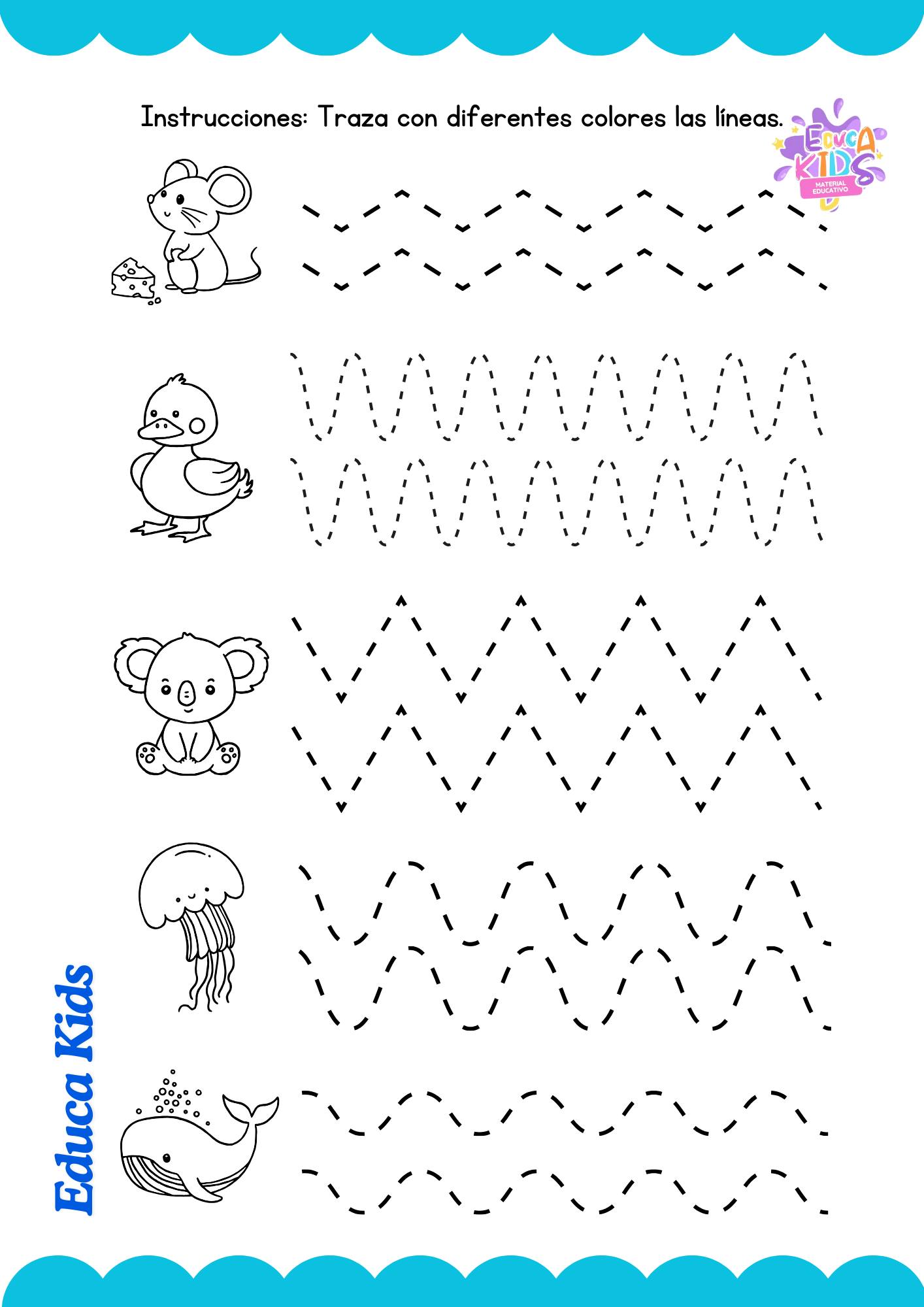 Educa Pro - 🖍️ ️ ¡Desarrolla la motricidad fina de los... | Facebook