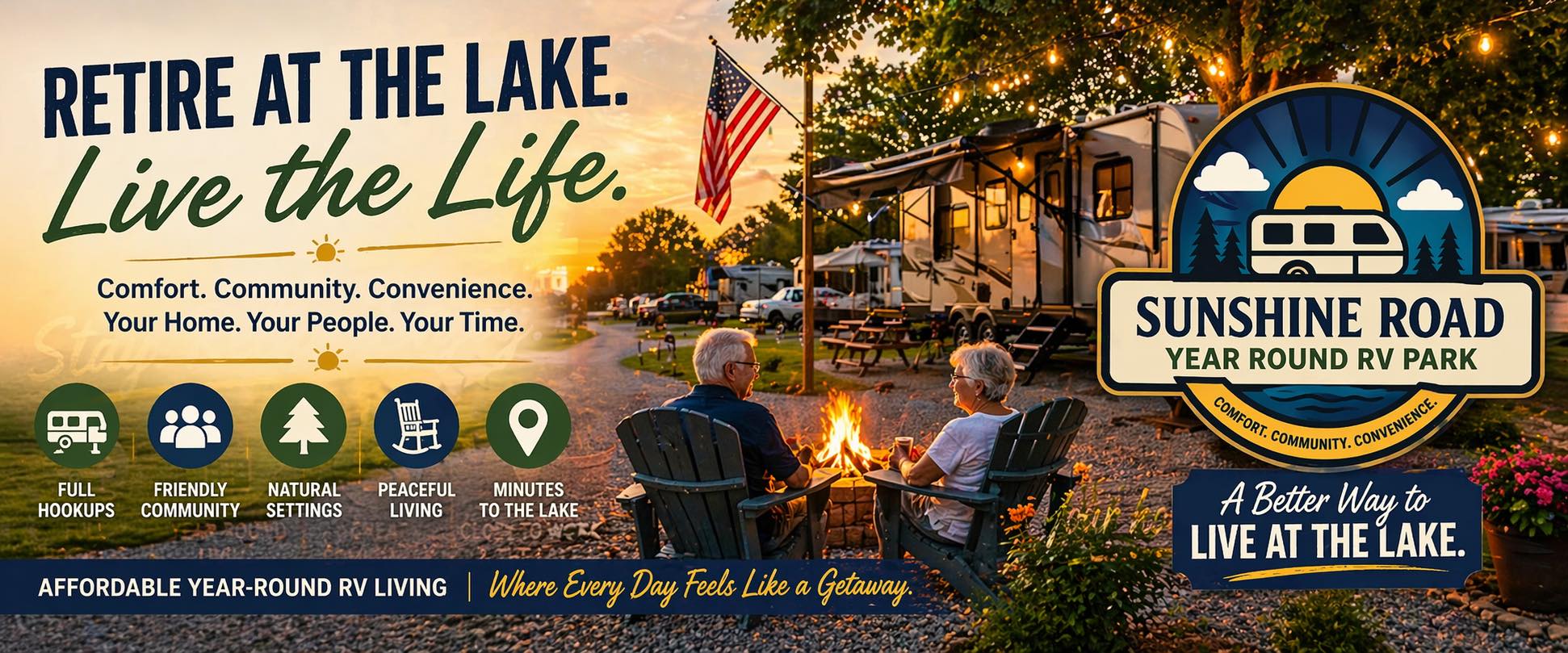 Sunshine Road Year Round RV Park | Hermitage MO