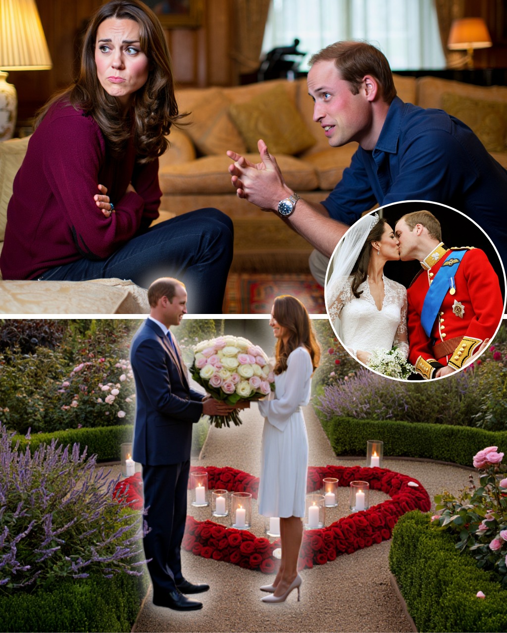 Crown - Prince William Pretended to Forget Their Wedding Anniversary ...