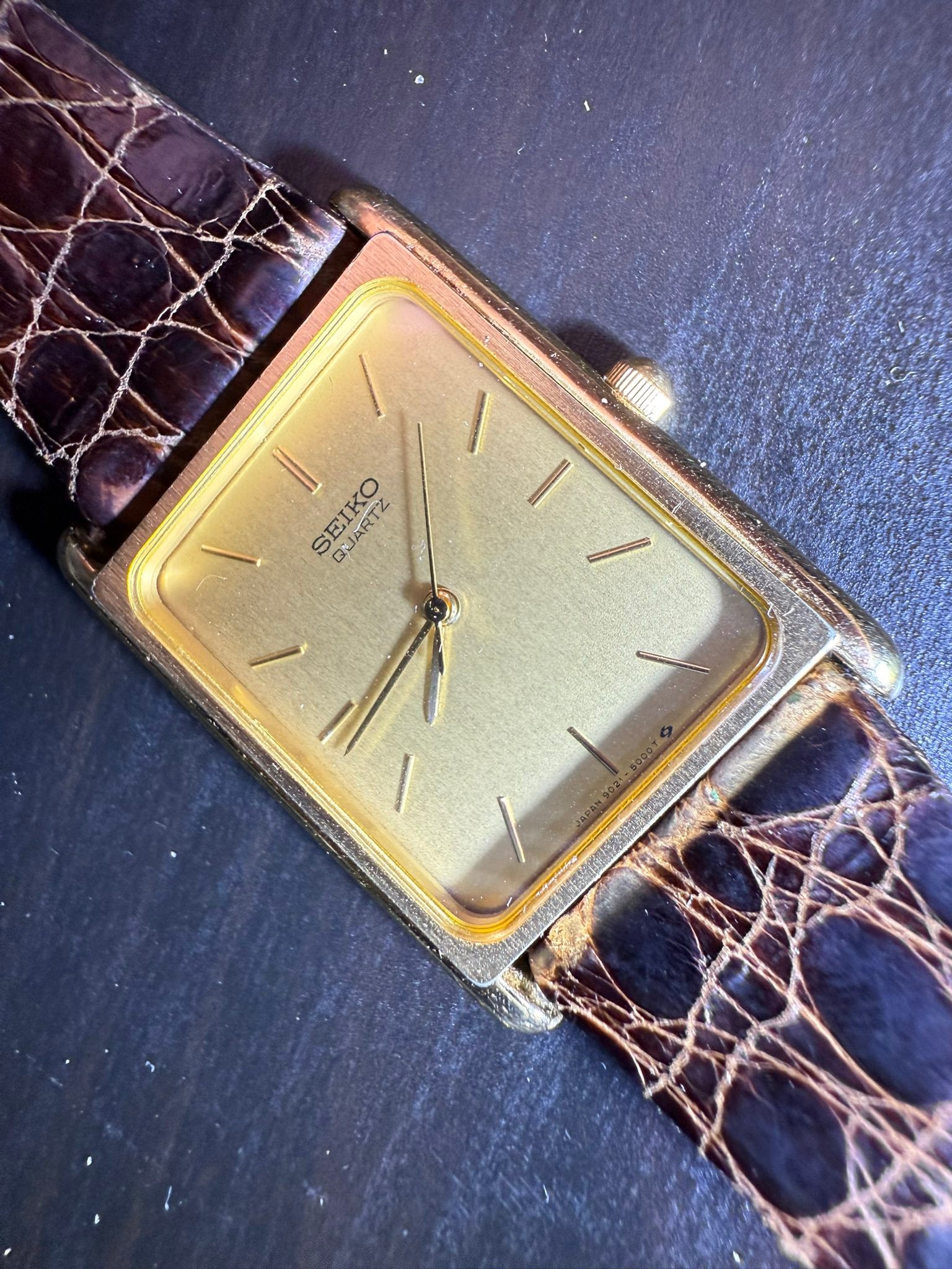 I have this Seiko Coutura World Timer Quartz (5T82-0AA0) that I