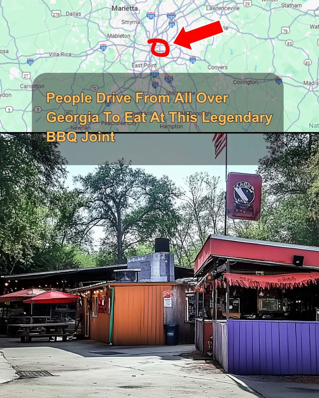 Georgia - People drive for legendary BBQ at this unforgettable Georgia ...