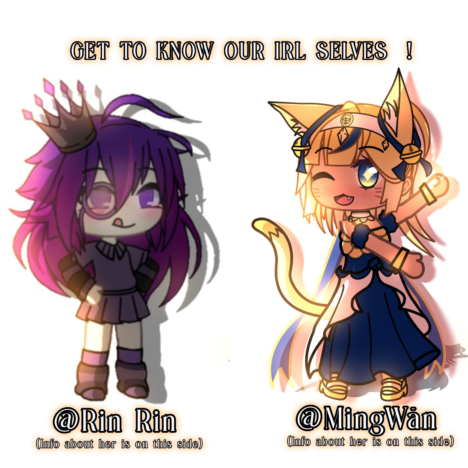 Meet Rin Rin and MingWān, Gacha Life Creators