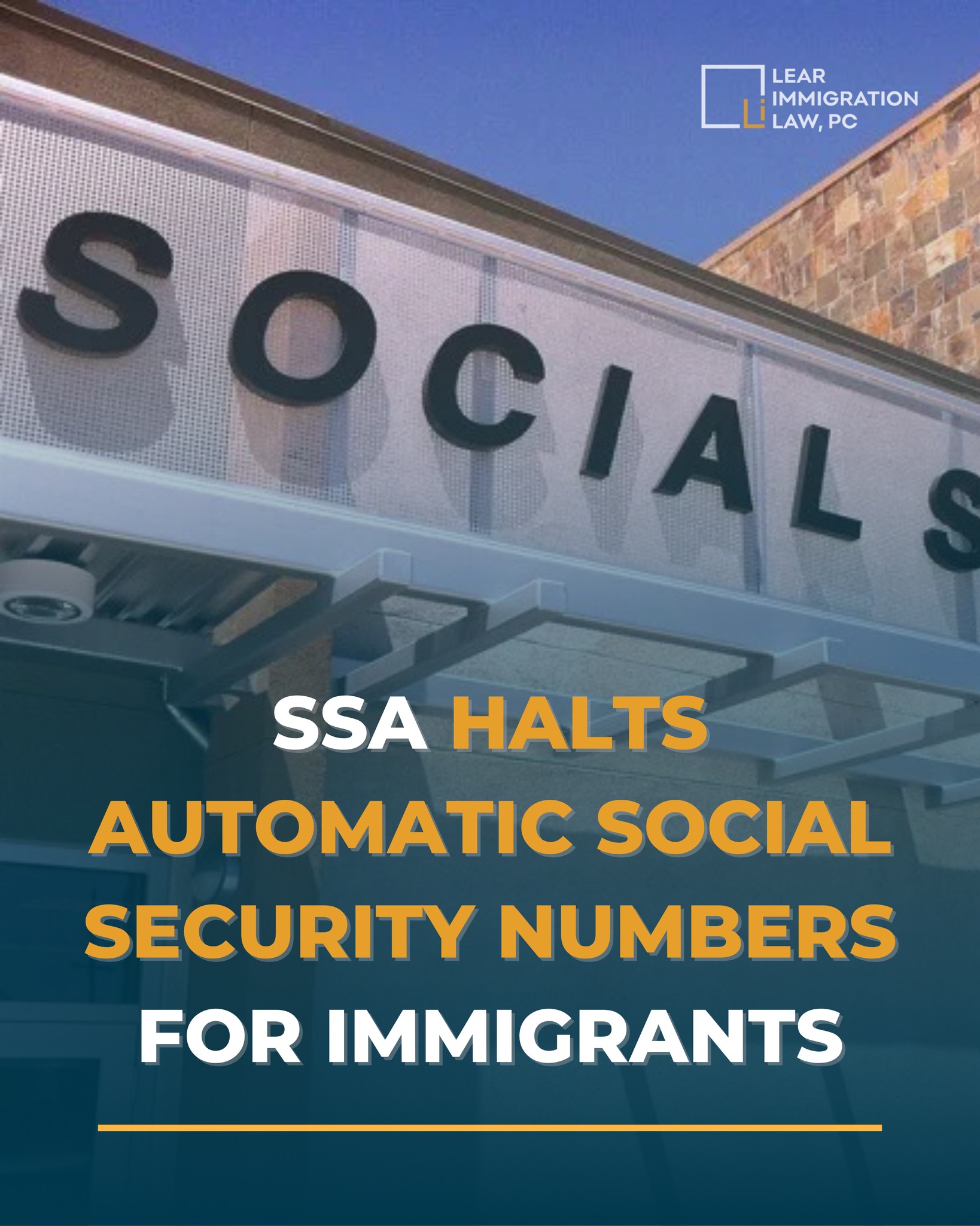 Lear - 🚨 Important Update for New Immigrants 🚨 The Social Security ...