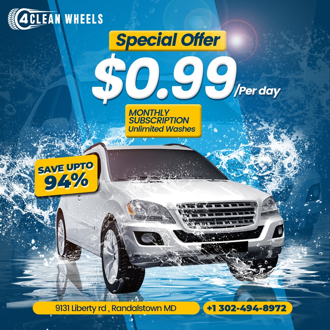 🚗 Keep Your Ride... - 4 Clean Wheels Car wash Liberty | Facebook