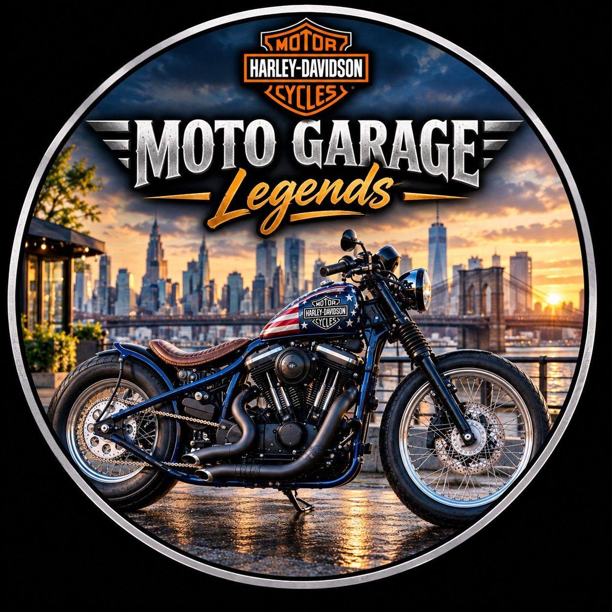 NAME THIS HARLEY-DAVIDSON CUSTOM! 🏍️ Raw custom style, pure American ...