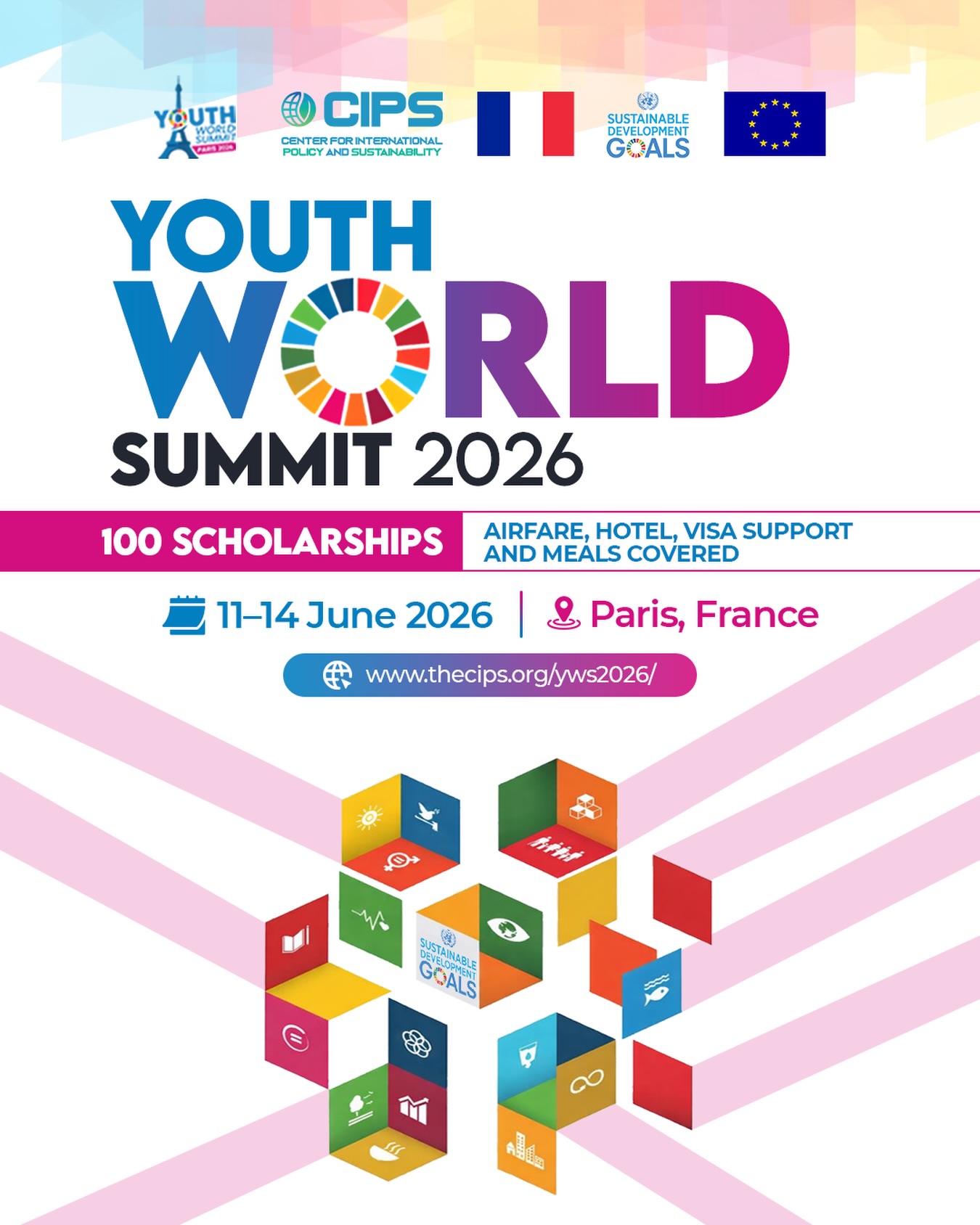 CIPS - NOW ACCEPTING APPLICATIONS – PARIS 2026 The Youth World Summit ...