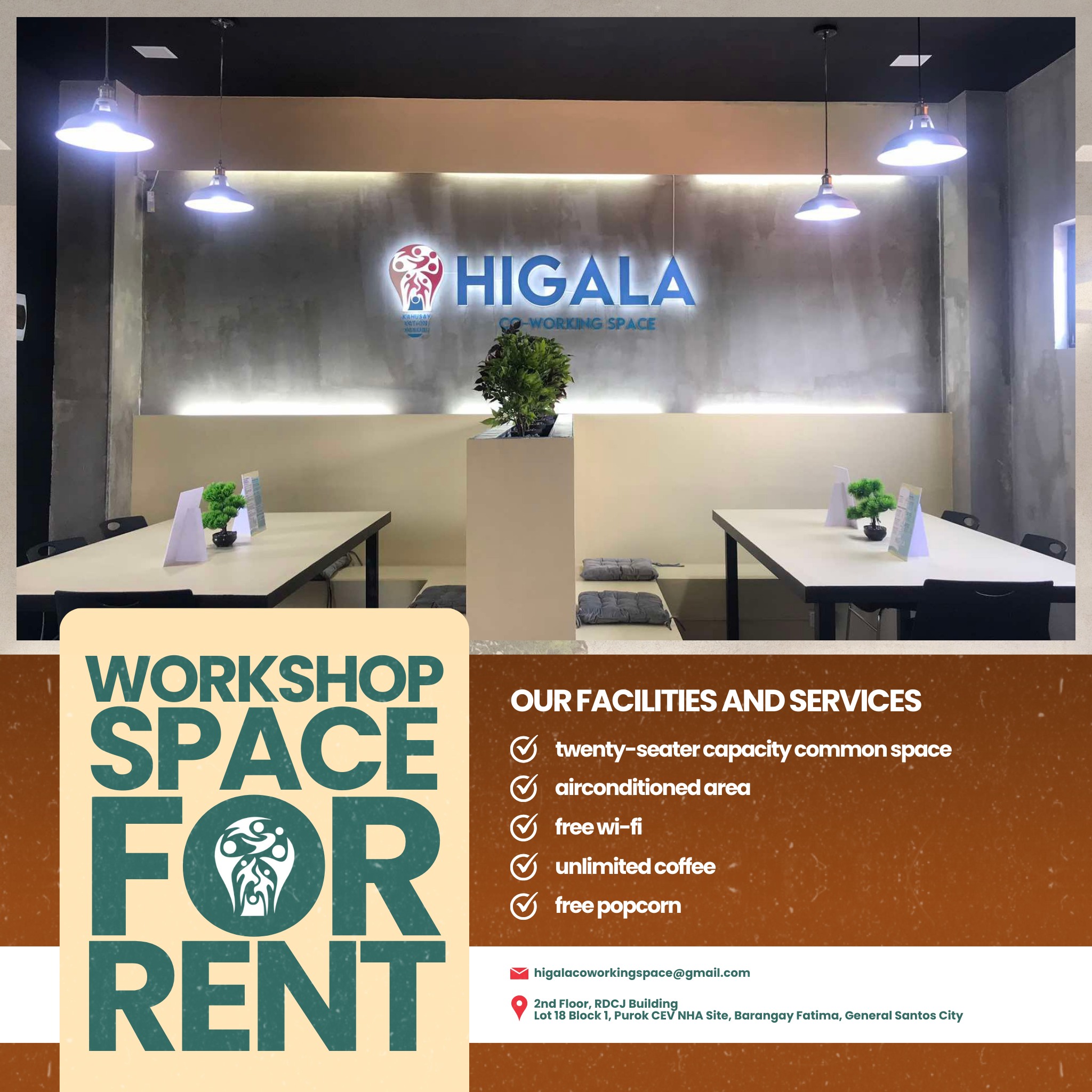 WORK, CREATE, CONNECT — ONLY AT... - Higala Co-working Space | Facebook