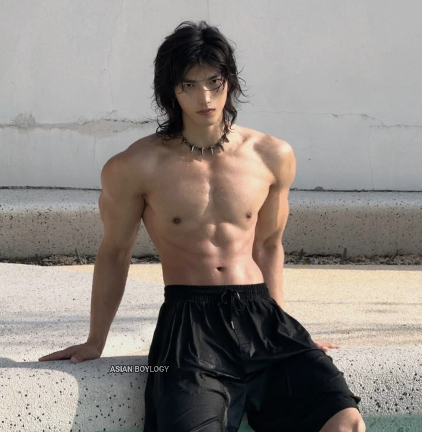 Asian - Chinese Fashion Model Meng Rui 😱🥵🔥🇨🇳 #FitnesModel #MuscleMen # ...