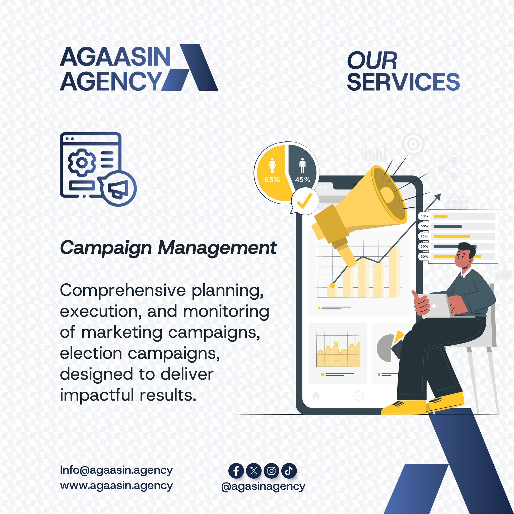 Agaasin - 🎯 Big Goals Need Smart Campaigns From marketing to elections ...