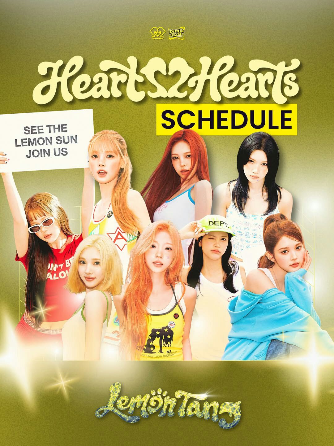 Hearts2Hearts 'Lemon Tang' Album Details (Jewel Case Ver. Japan