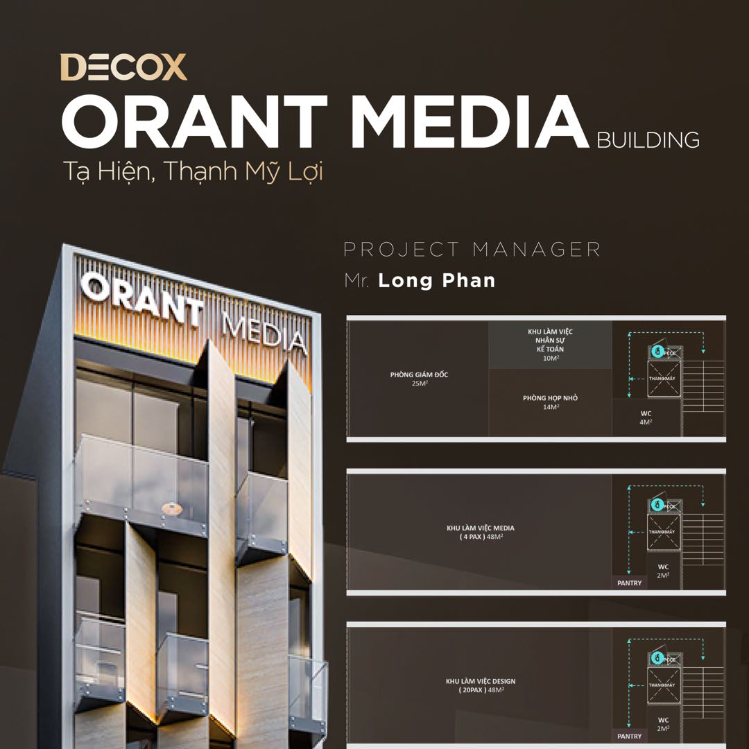 Decox Design - ORANT MEDIA BUILDING – Thiết kế văn phòng... | Facebook