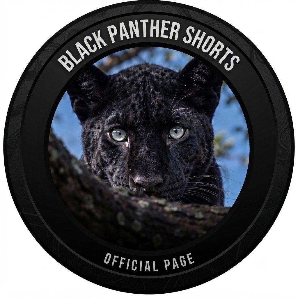 A furious black panther stands on the rock, roaring fiercely with its ...