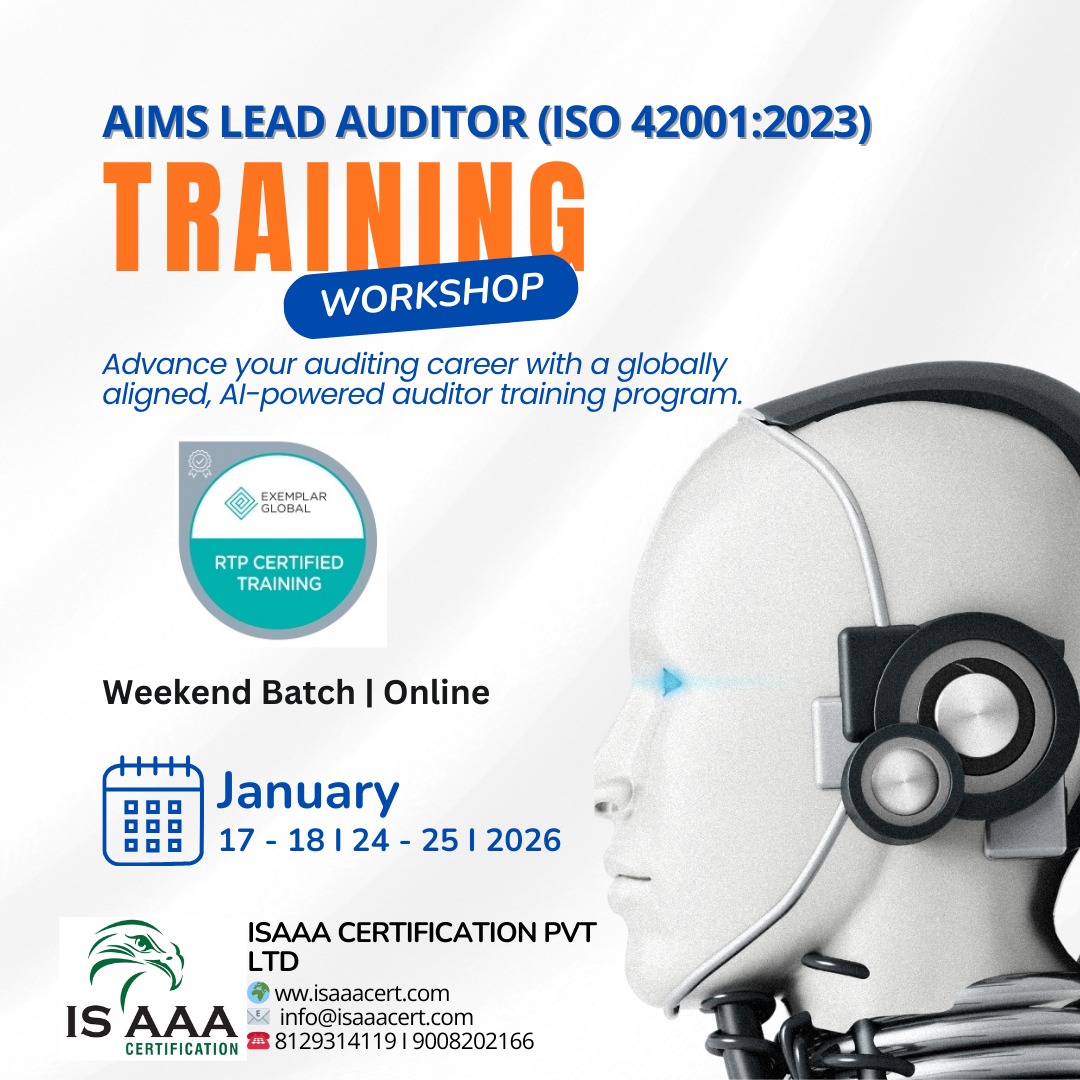 Isaaacertification - 👉 Advance Your Auditing Career with AI! Step into ...