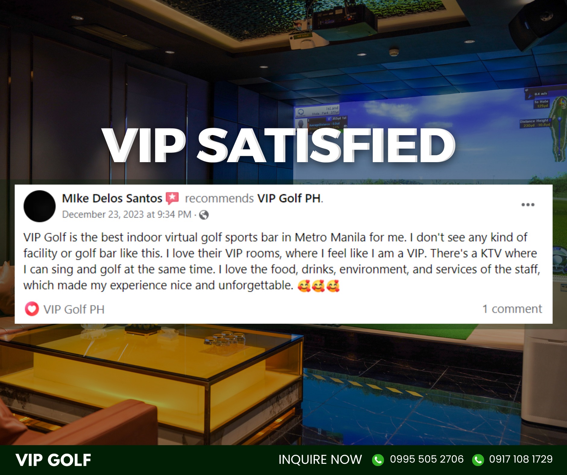 VIP Golf PH - Your joy means the world to us! 💛 A... | Facebook
