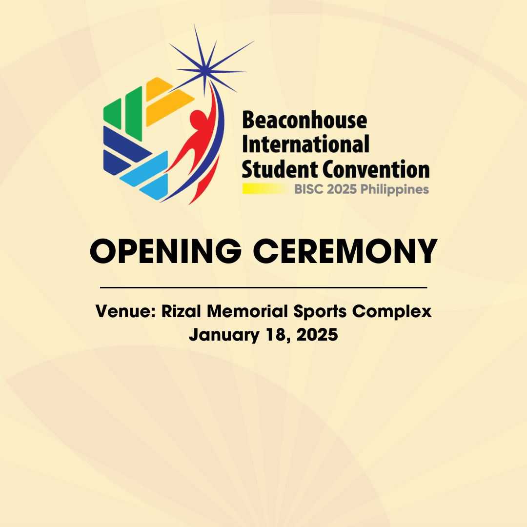 📣... - Beaconhouse International Student Convention - BISC
